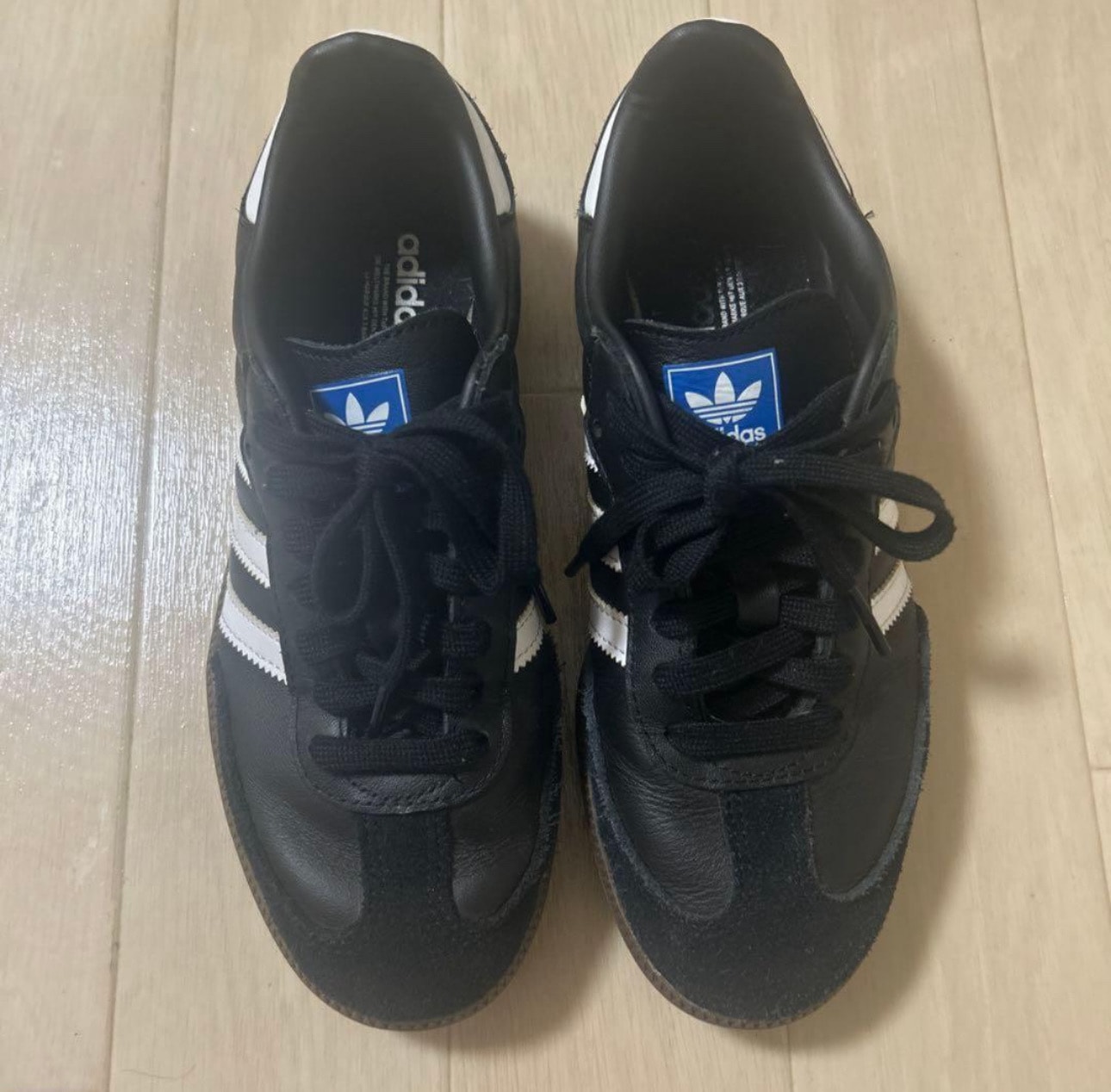 adidas Samba OG "Core Black/Cloud White/Gum"