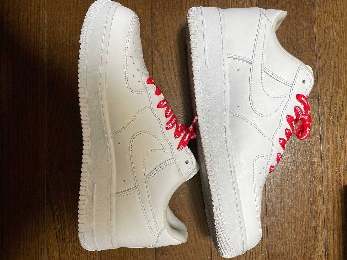 Supreme × Nike Air Force 1 Low "White"