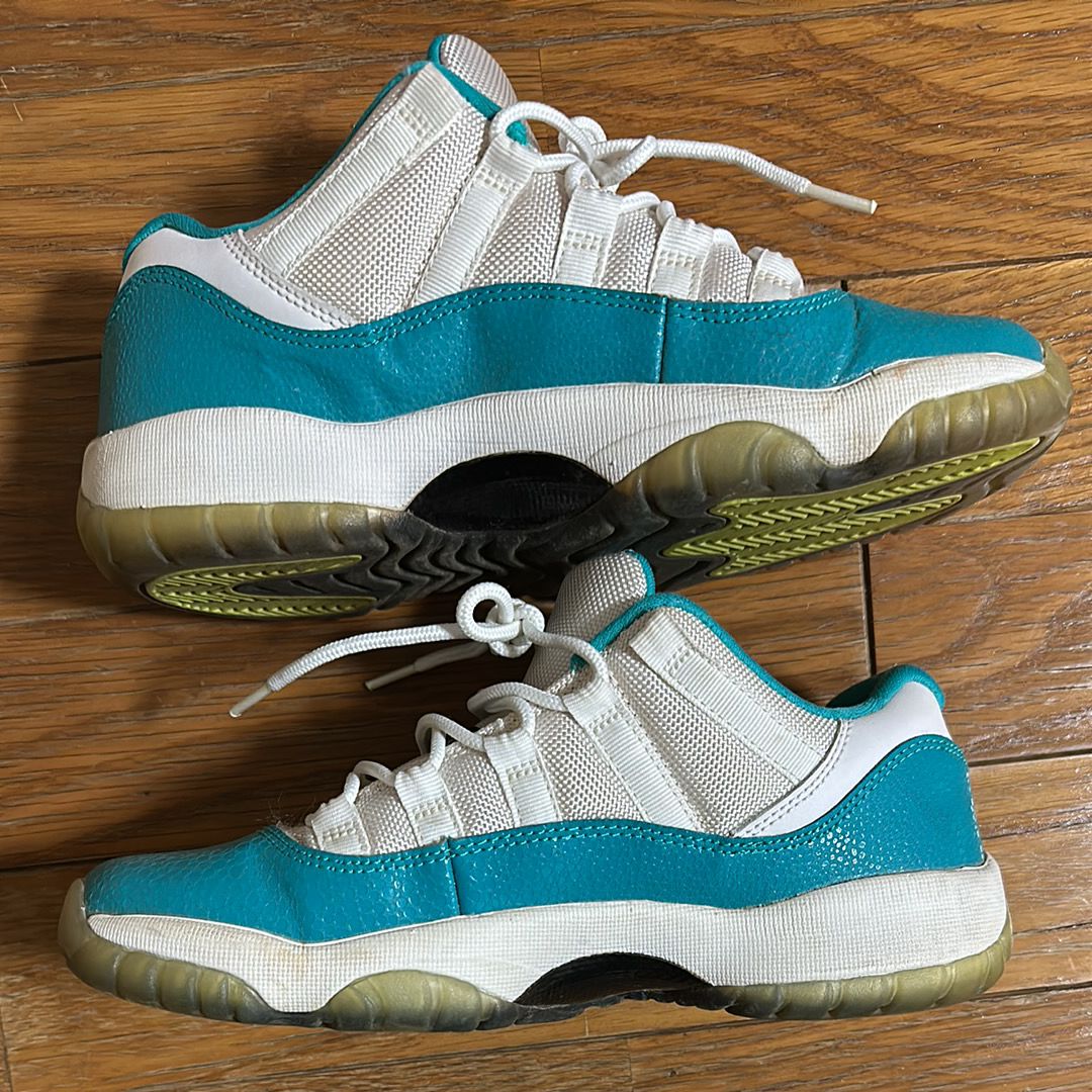 NIKE AIR JORDAN 11 RETRO LOW AQUA SAFARI (GS)