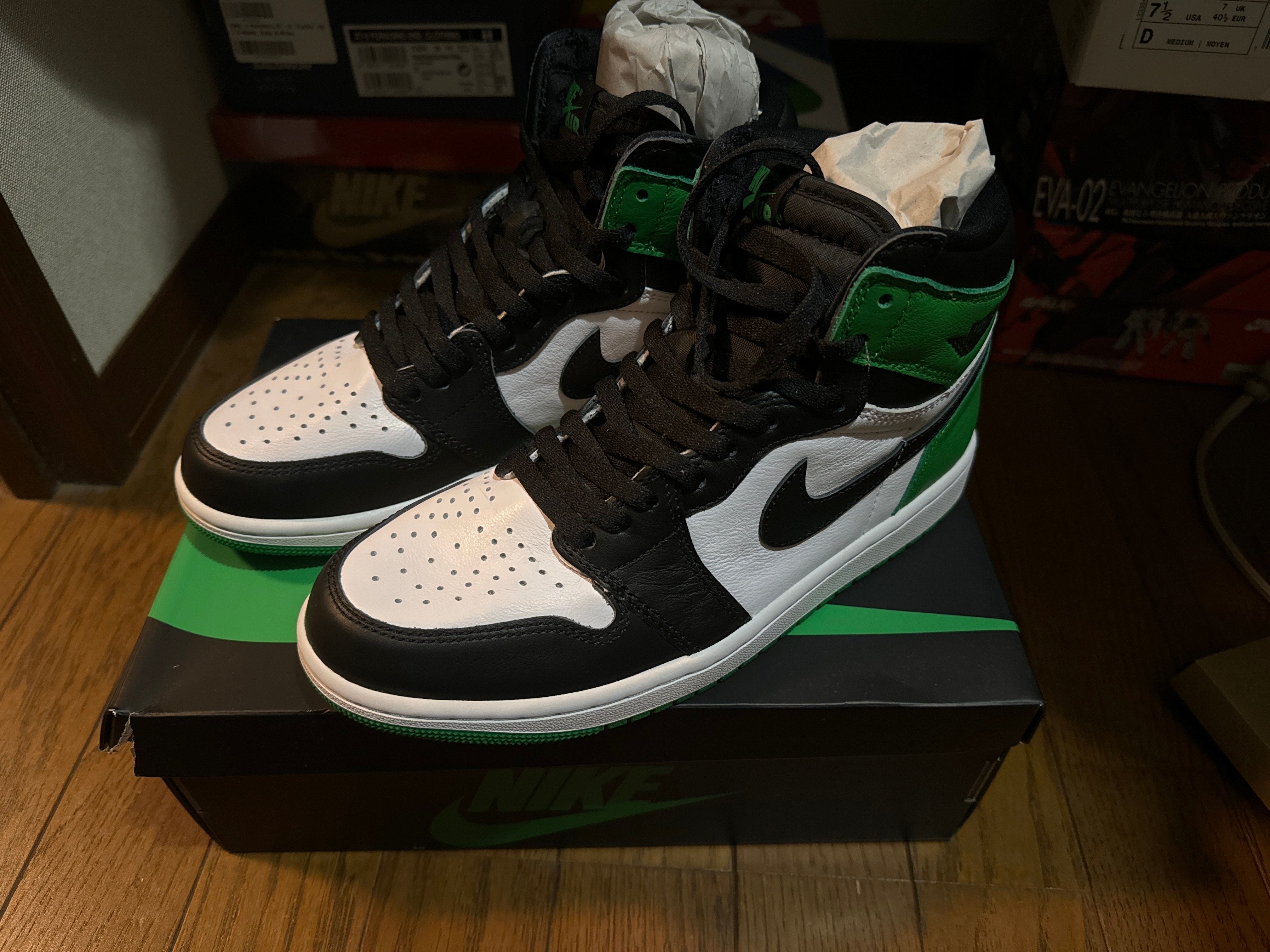 Nike Air Jordan 1 Retro High OG "Celtics/Black and Lucky Green" (2023)