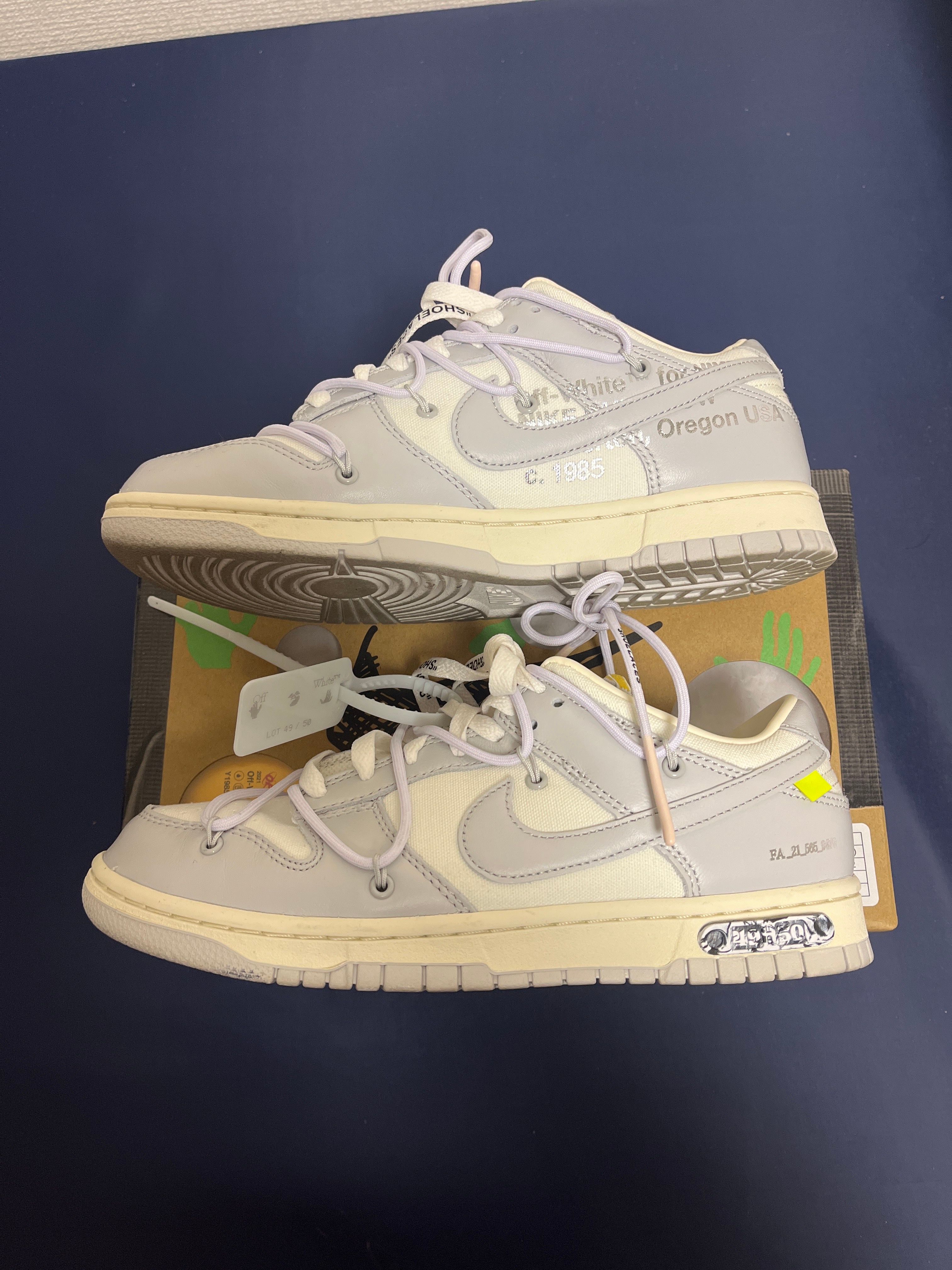 Off-White × Nike Dunk Low 1 of 50 "Lot.49"