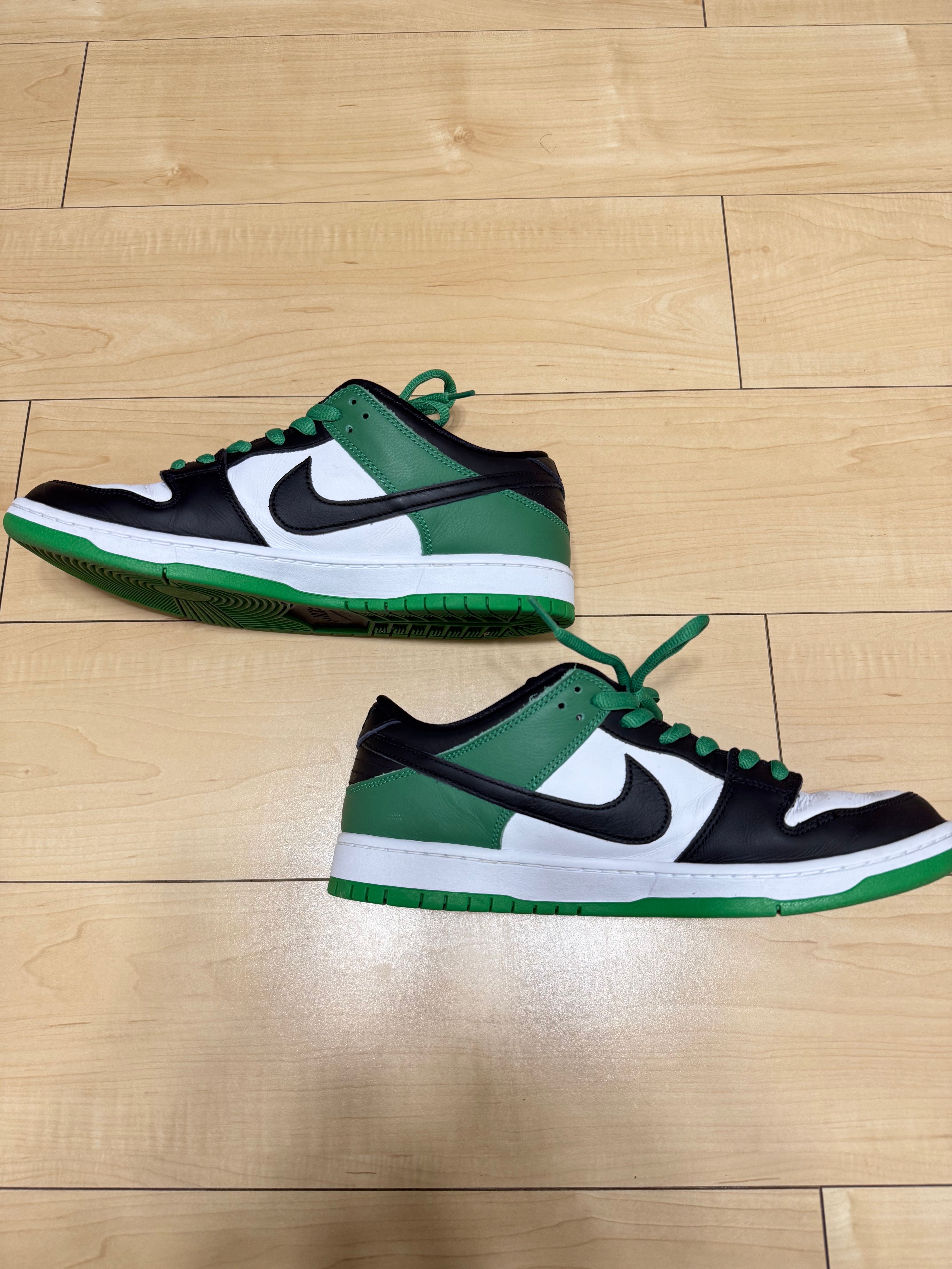 Nike SB Dunk Low Pro "Black and Classic Green"