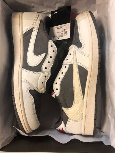 Travis Scott × Nike Air Jordan 1 Low OG SP "Reverse Mocha/Sail and Ridgerock"