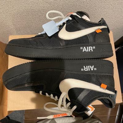 Off-White × Nike Air Force 1 Low "Black"
