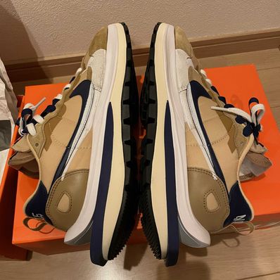 Sacai × Nike Vapor Waffle "Sesame And Blue Void"