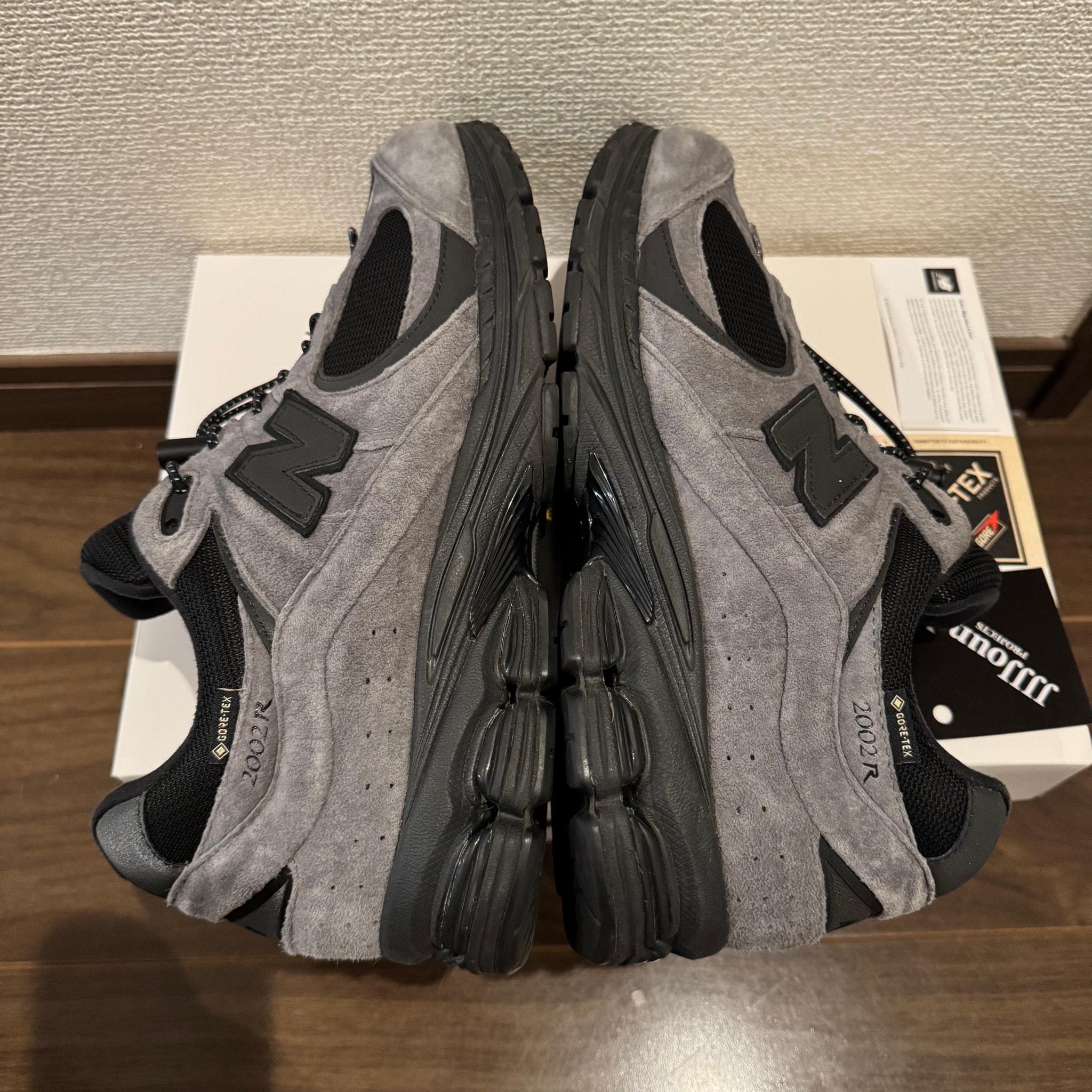 JJJJound × New Balance 2002R GORE-TEX "Charcoal" M2002RXZ