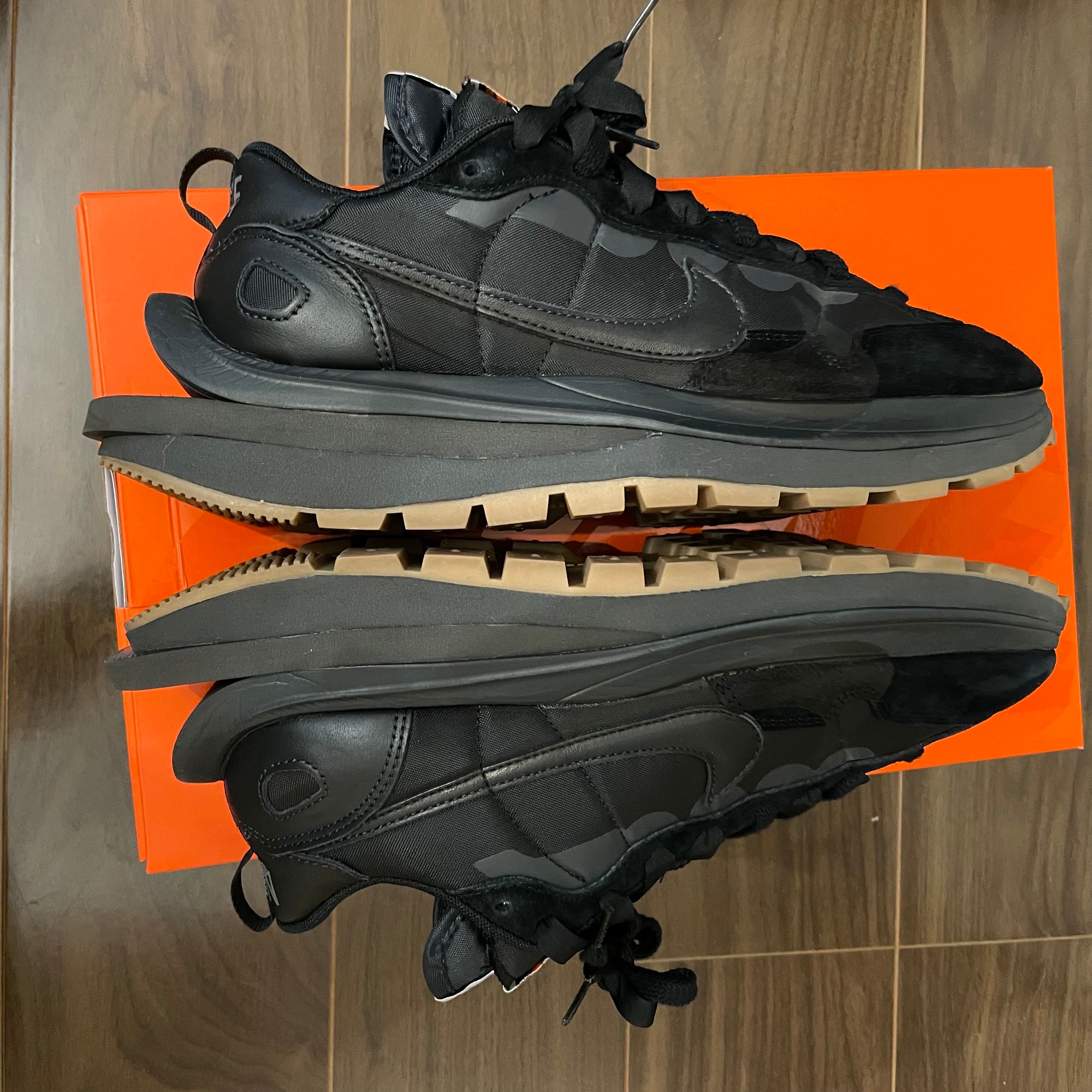 sacai × Nike VaporWaffle "Black Gum"
