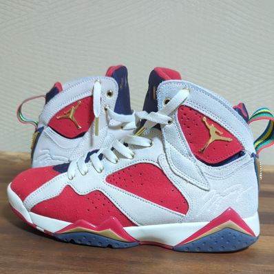 Trophy Room × Nike Air Jordan 7 "True Red and Obsidian"