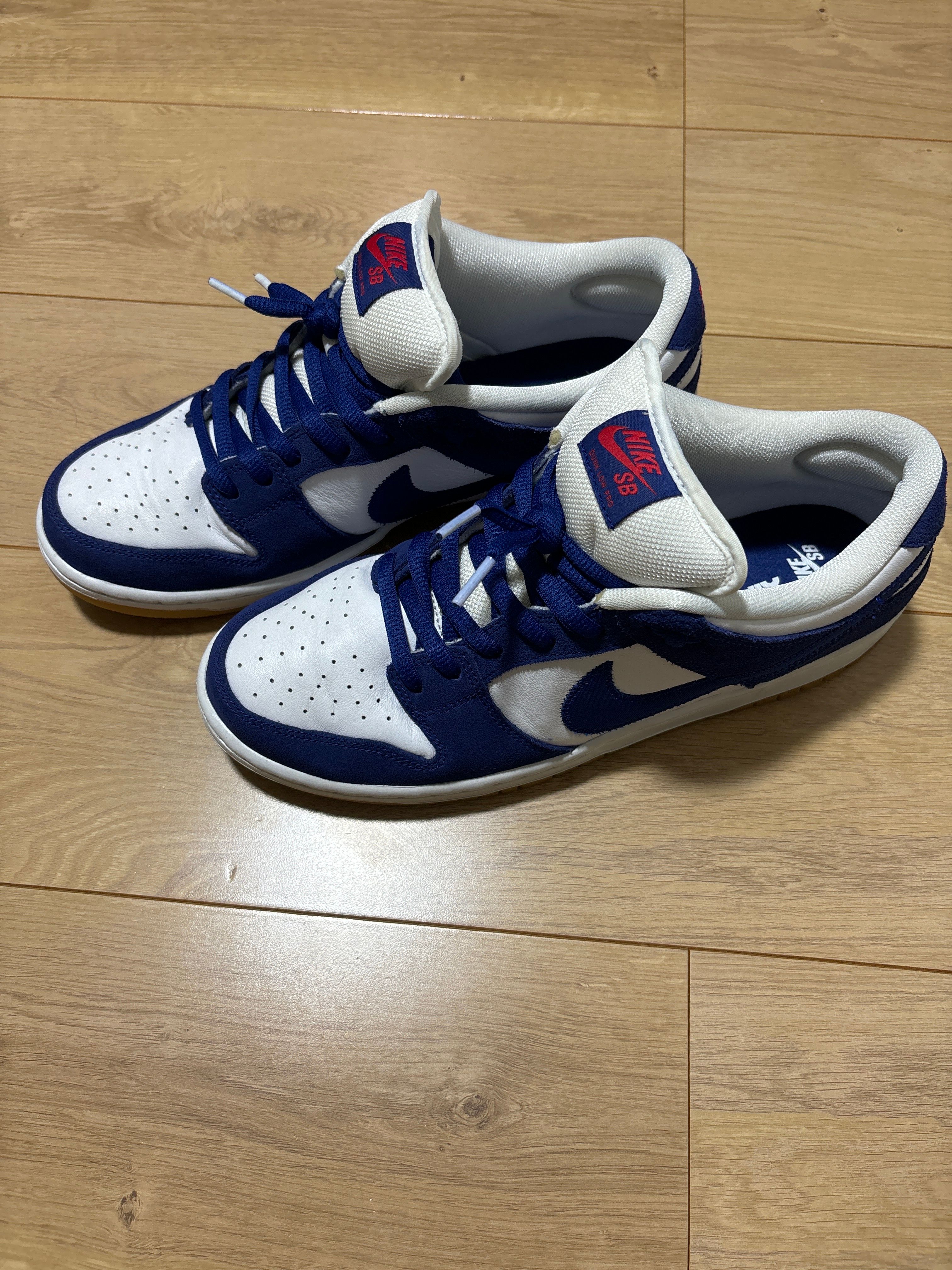 Nike SB Dunk Low "Los Angeles Dodgers/Deep Royal Blue"