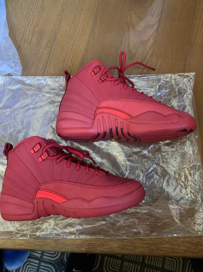 Air jordan 12 sales bulls gym red 2018