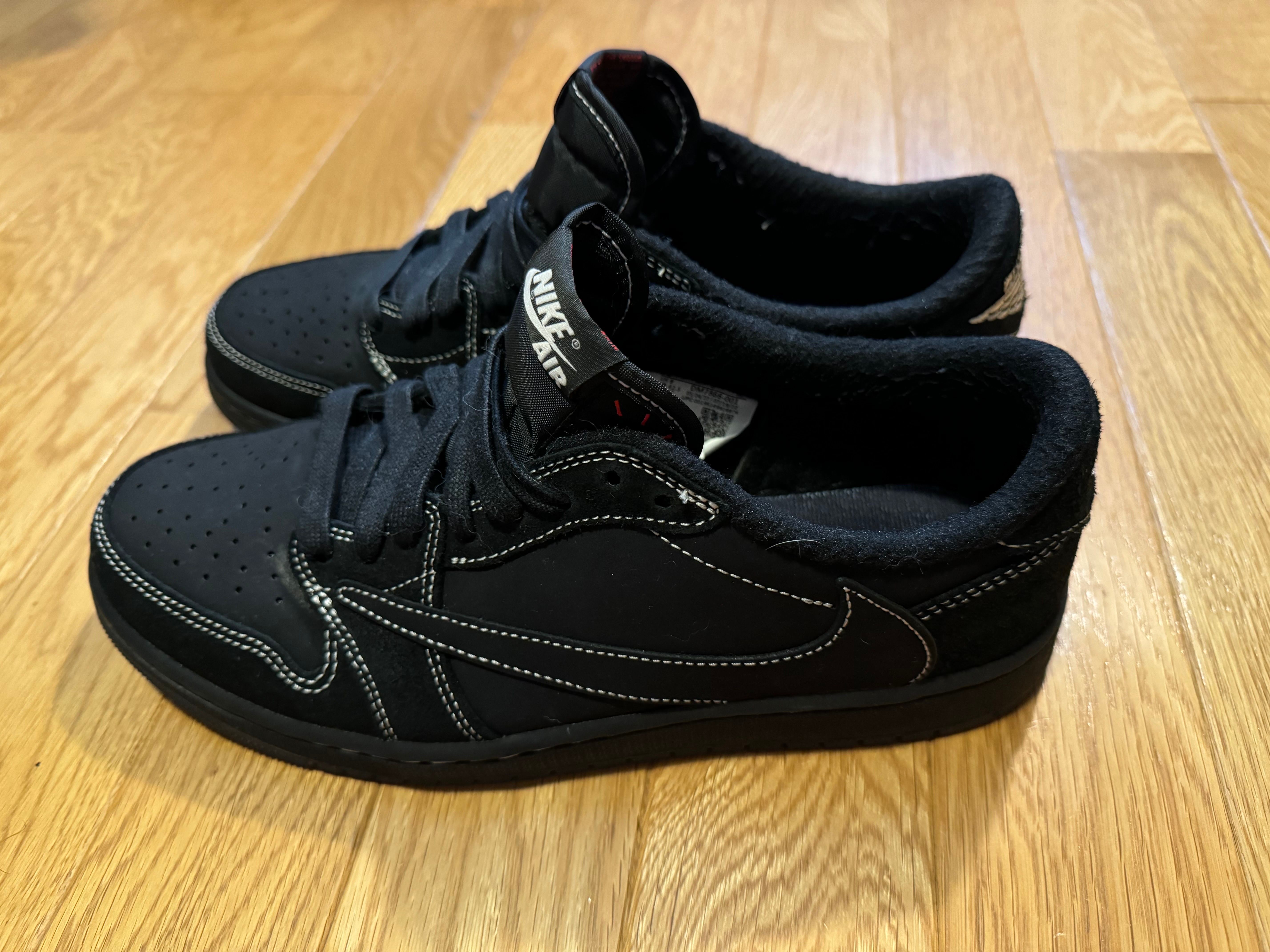 Travis Scott × Nike Air Jordan 1 Low OG SP "Black Phantom"