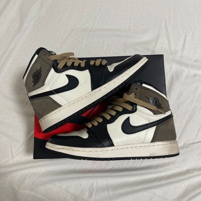Nike GS Air Jordan 1 High OG "Sail/Dark Mocha/Black"