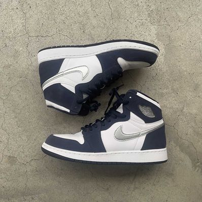 Nike GS Air Jordan 1 High OG CO.JP "Midnight Navy" (2020)(ブリーフケースなし)