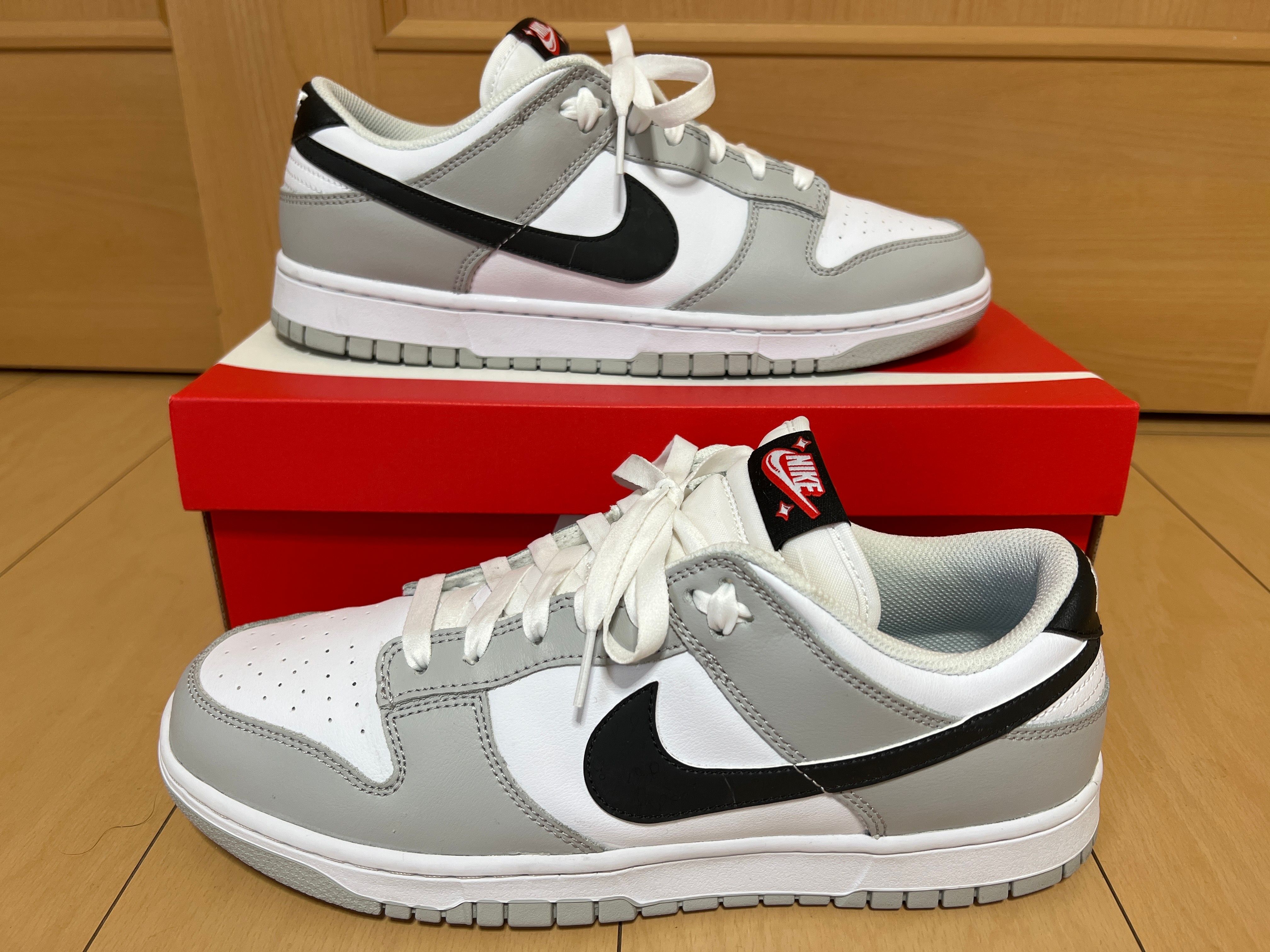 Nike Dunk Low SE Lottery "Grey Fog/Light Crimson"