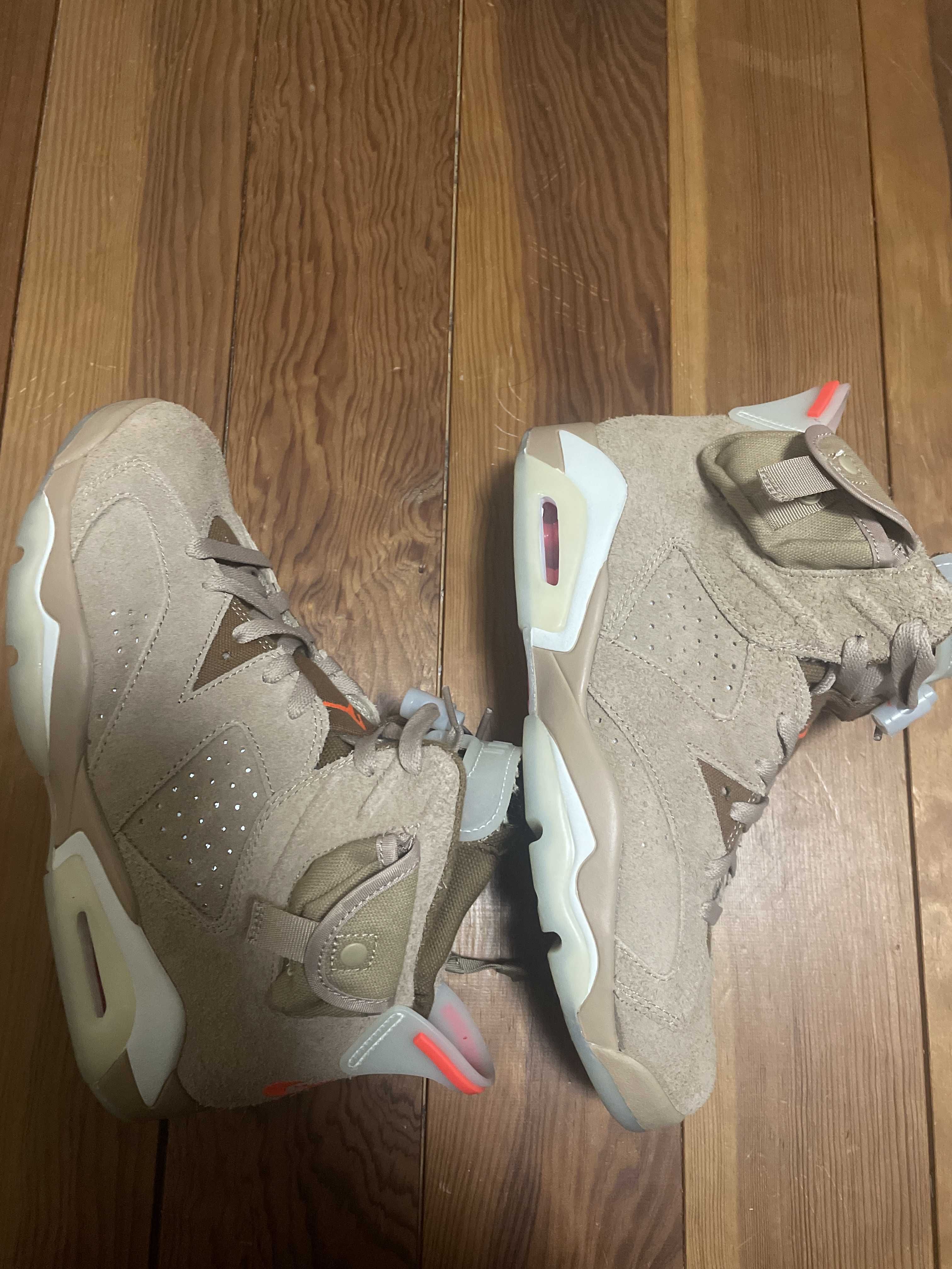 Travis Scott × Nike Air Jordan 6 "British Khaki"