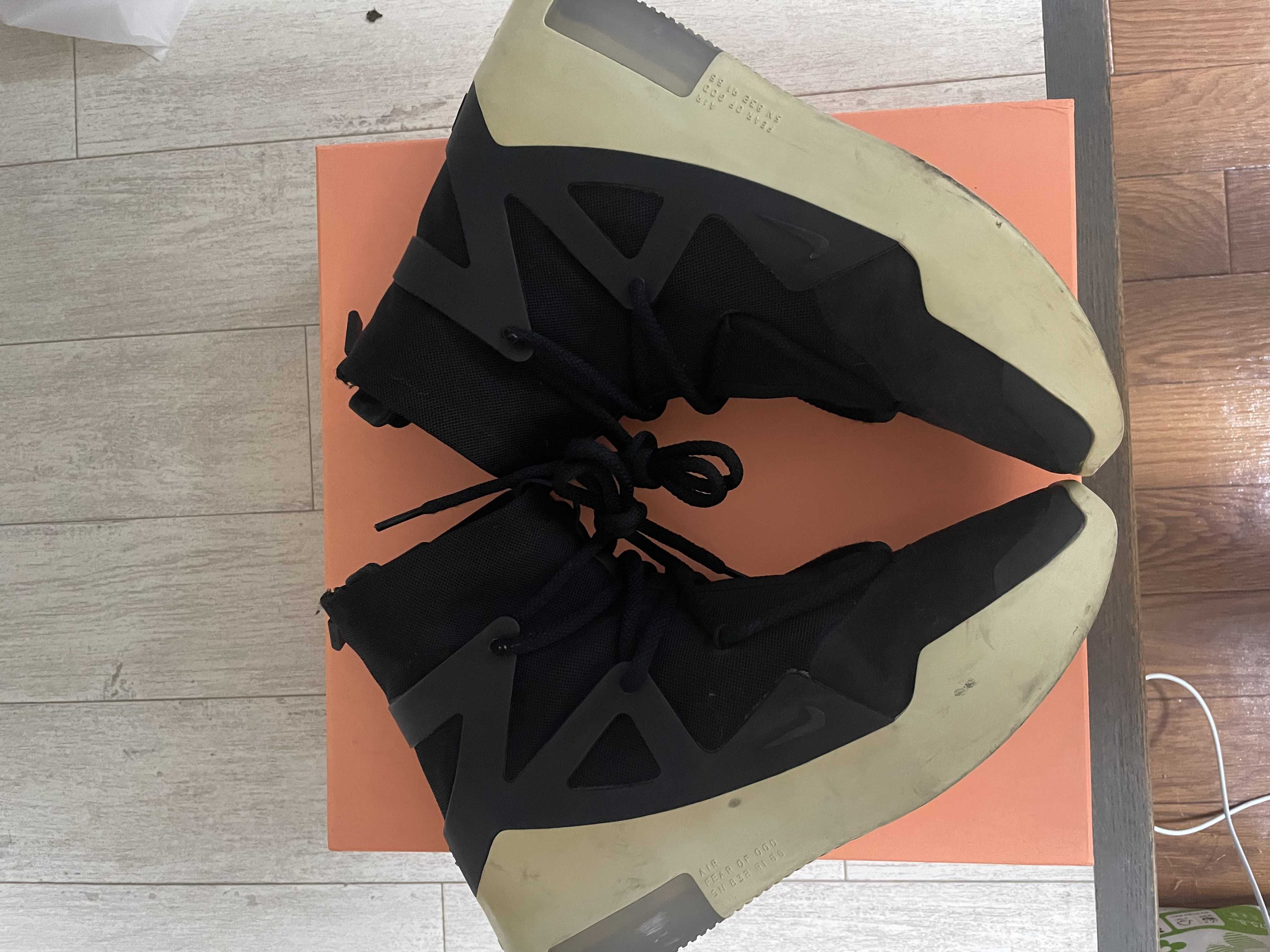 Fear Of God × Nike Air Fear Of God 1 "Black"