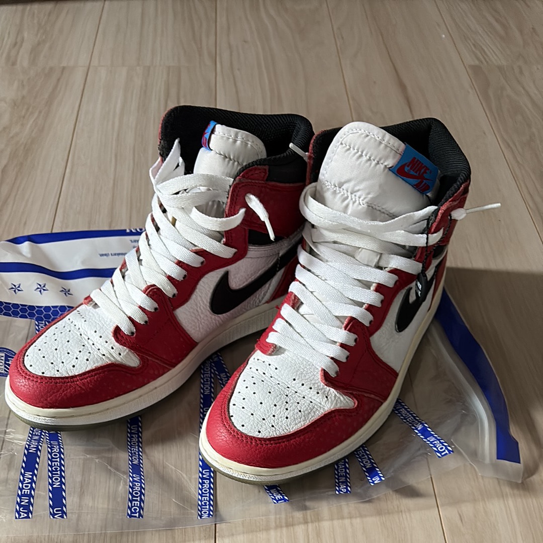 Spiderman × Nike Air Jordan 1 Origin Story "Gym Red/White/Photo Blue/Black"