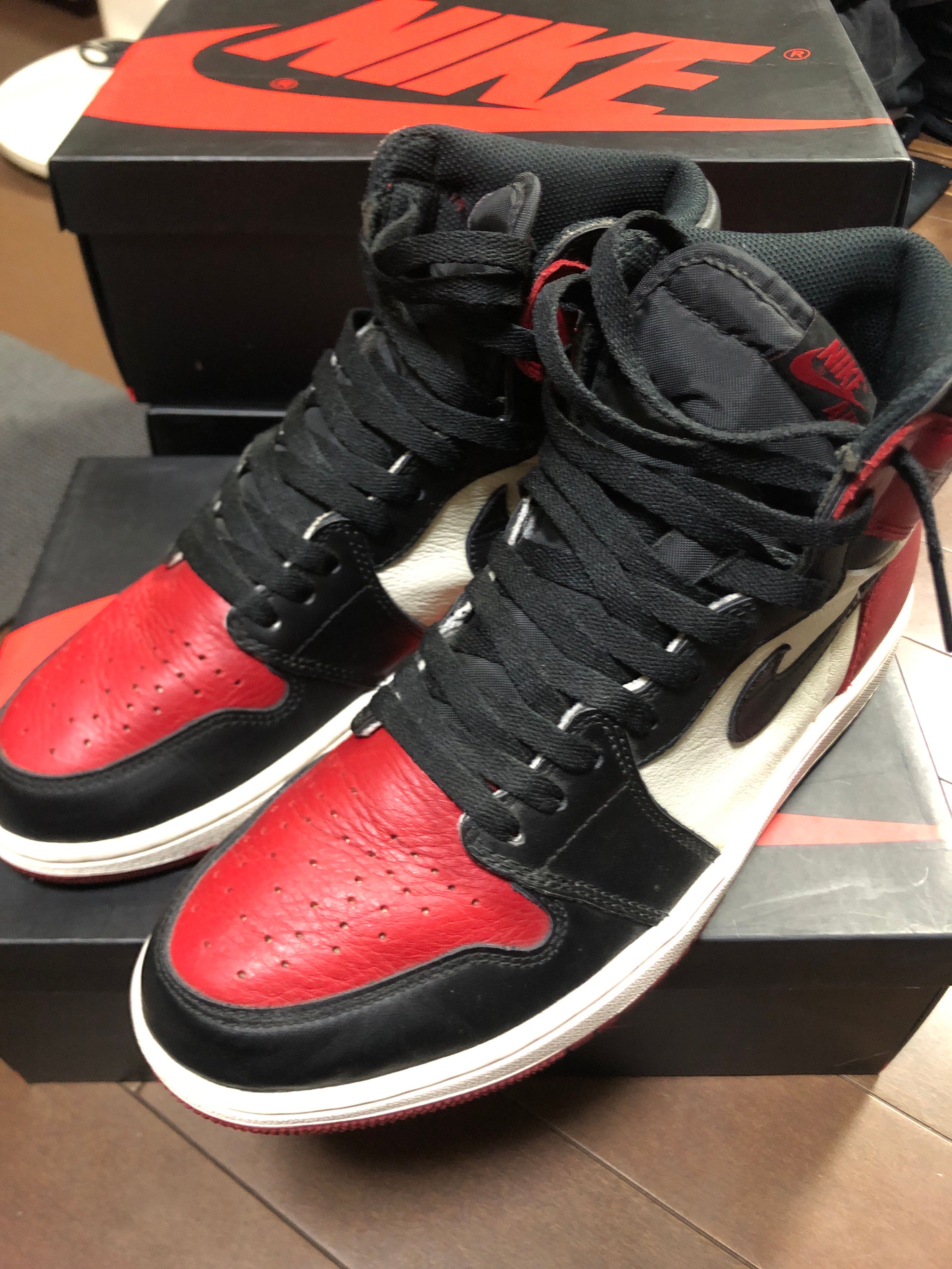 Nike Air Jordan 1 Retro High OG "Bred Toe"