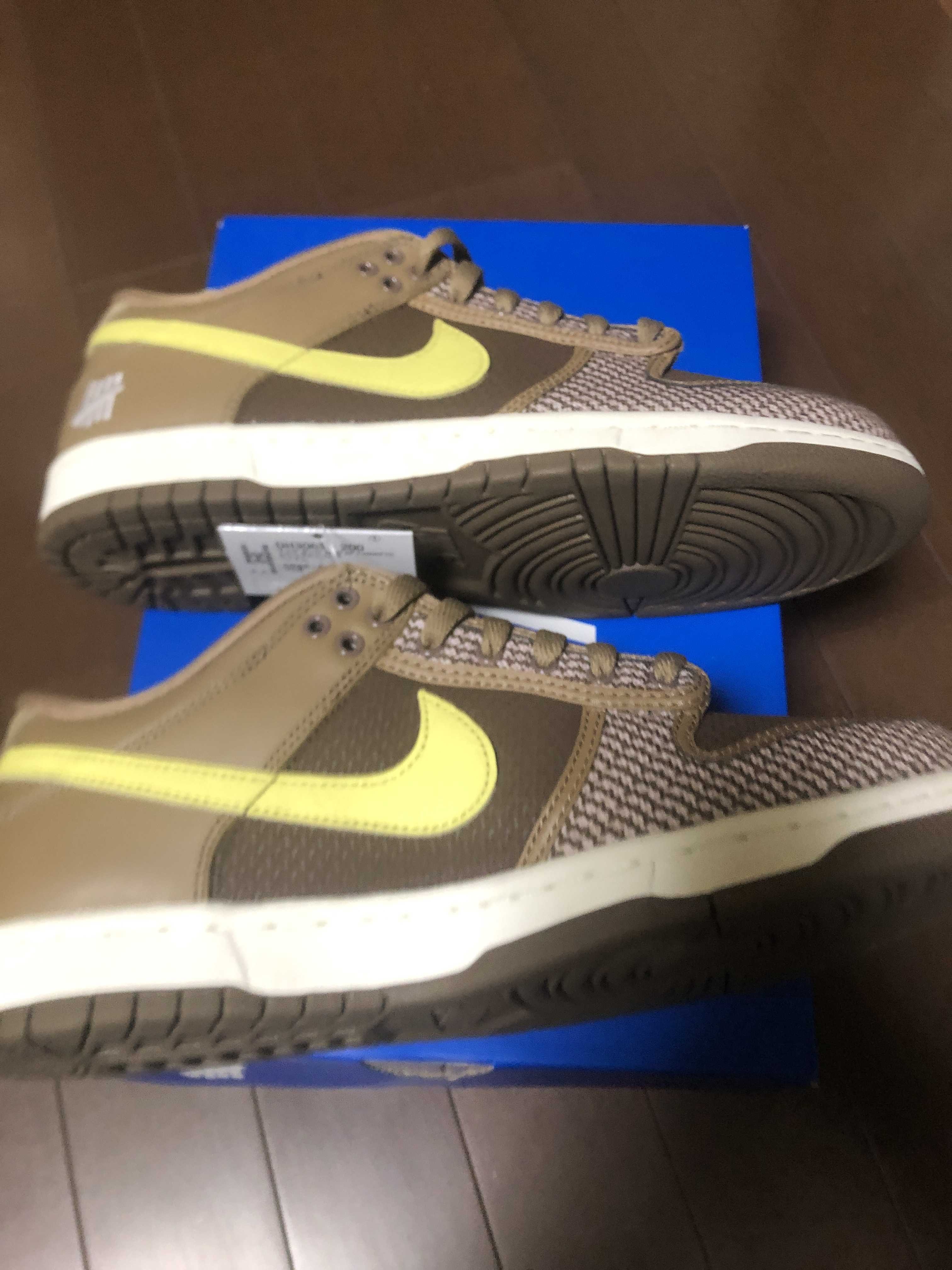 UNDEFEATED × Nike Dunk Low SP  "Canteen/Lemon Frost/Palomino"
