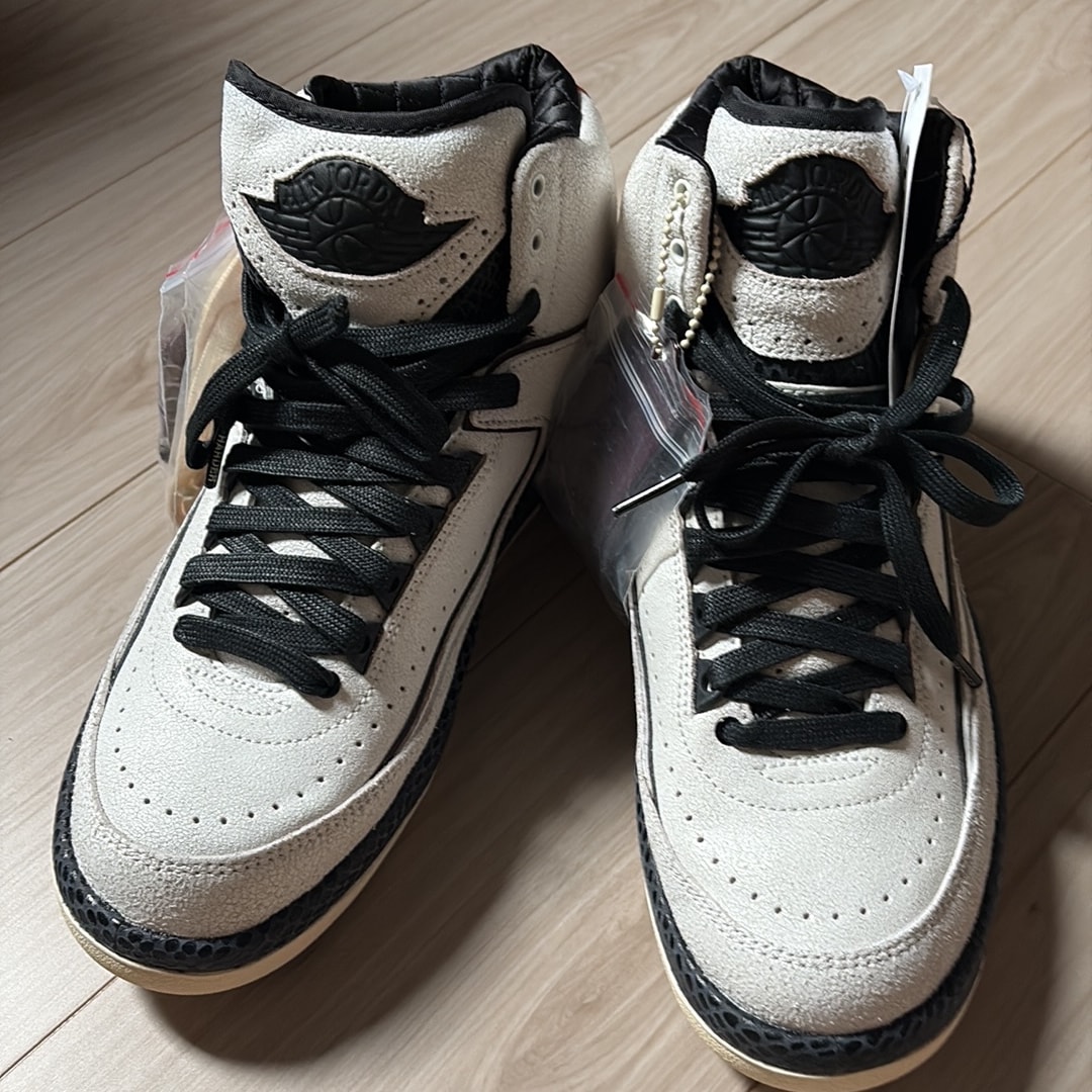 A Ma Maniere × Nike Air Jordan 2 "Airness/Sail and Burgundy"