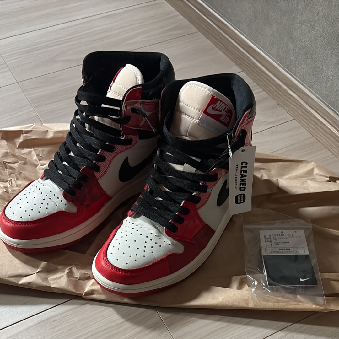 Spider-Man × Nike Air Jordan 1 Retro High OG SP "Spider-Man: Across the Spider-Verse/University Red"