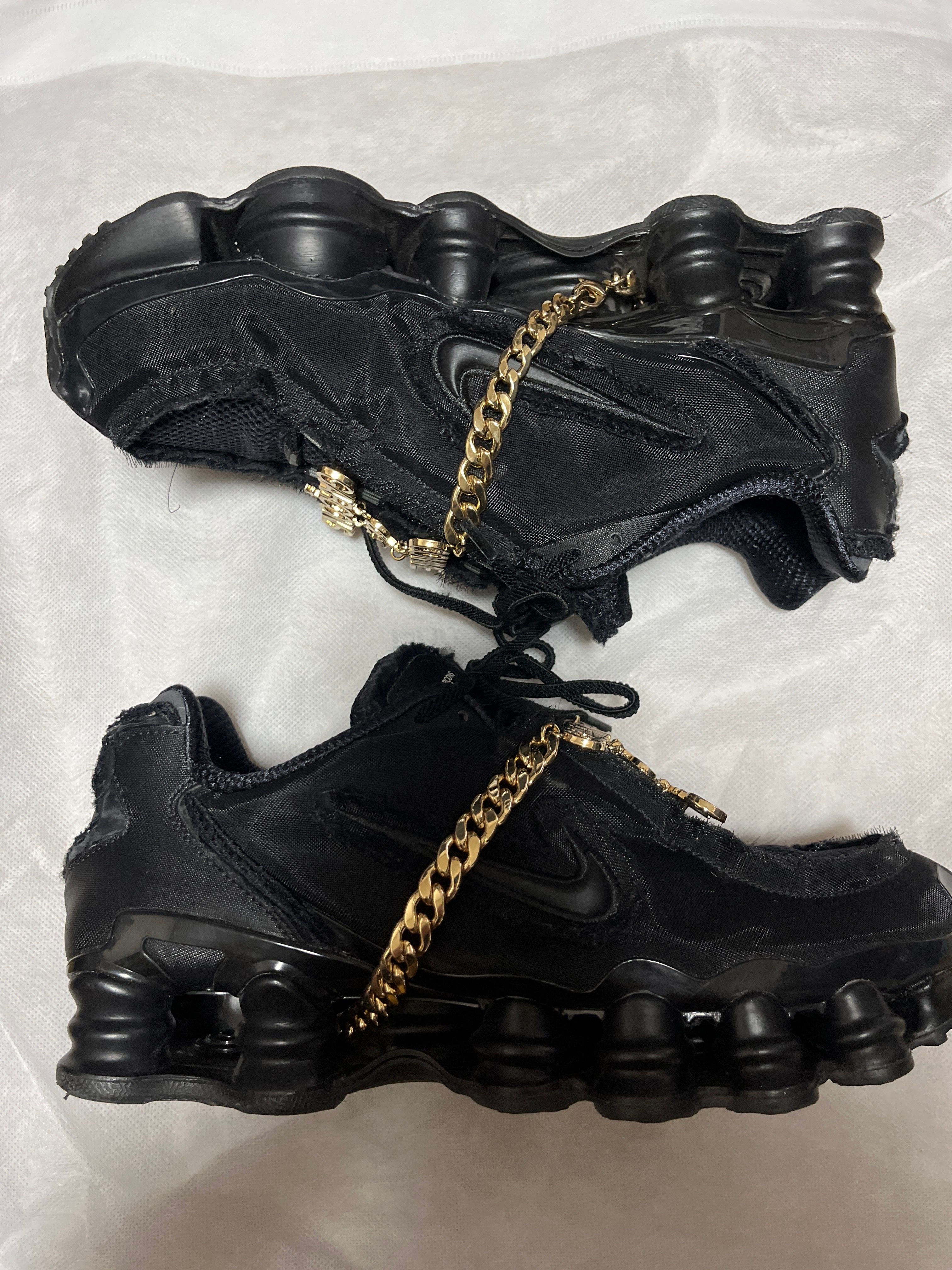 COMME des GARCONS × Nike Women's Shox TL "Black"