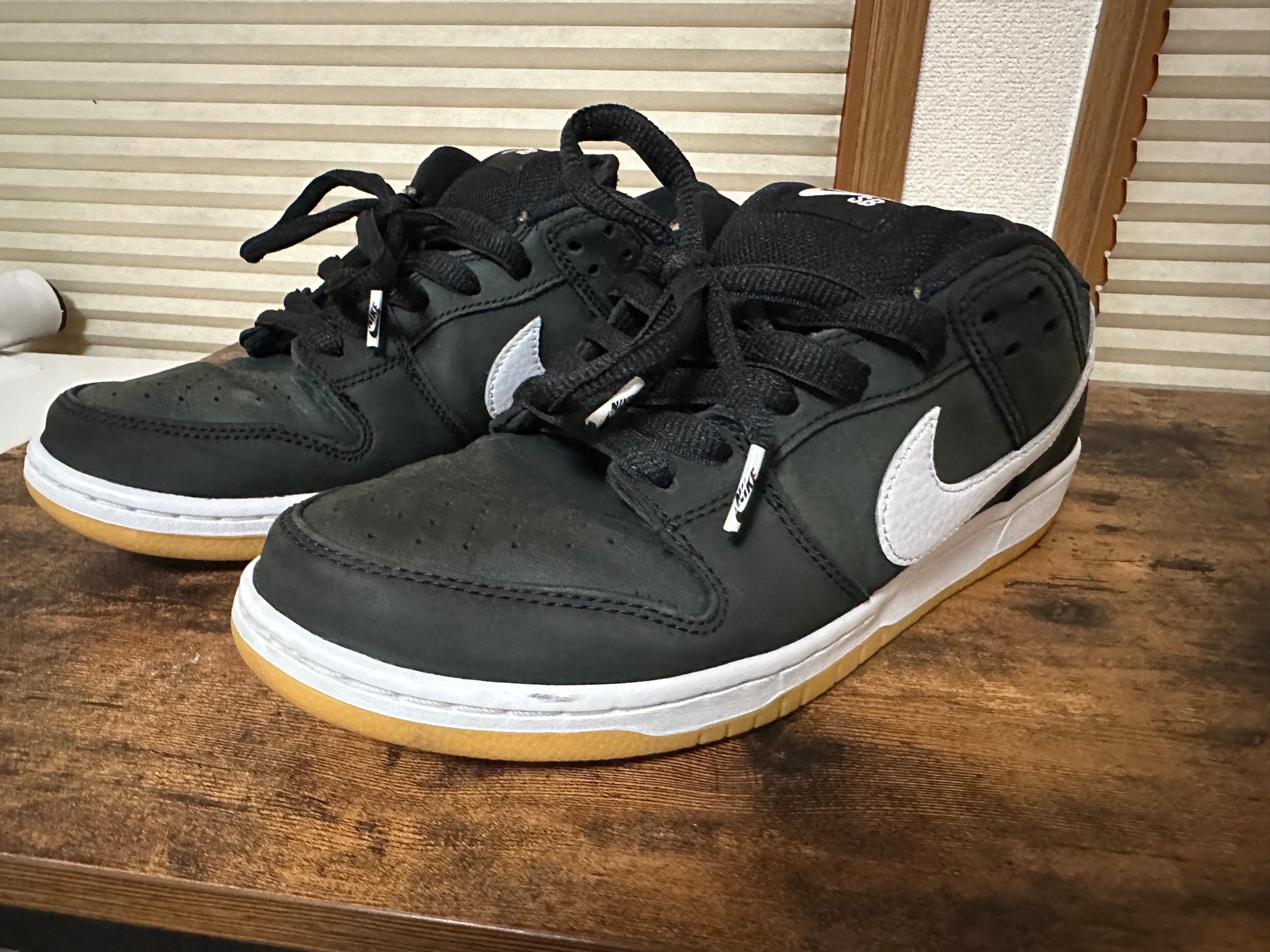 Nike SB Dunk Low Pro "Black/WhiteBlack-Gum Light Brown"