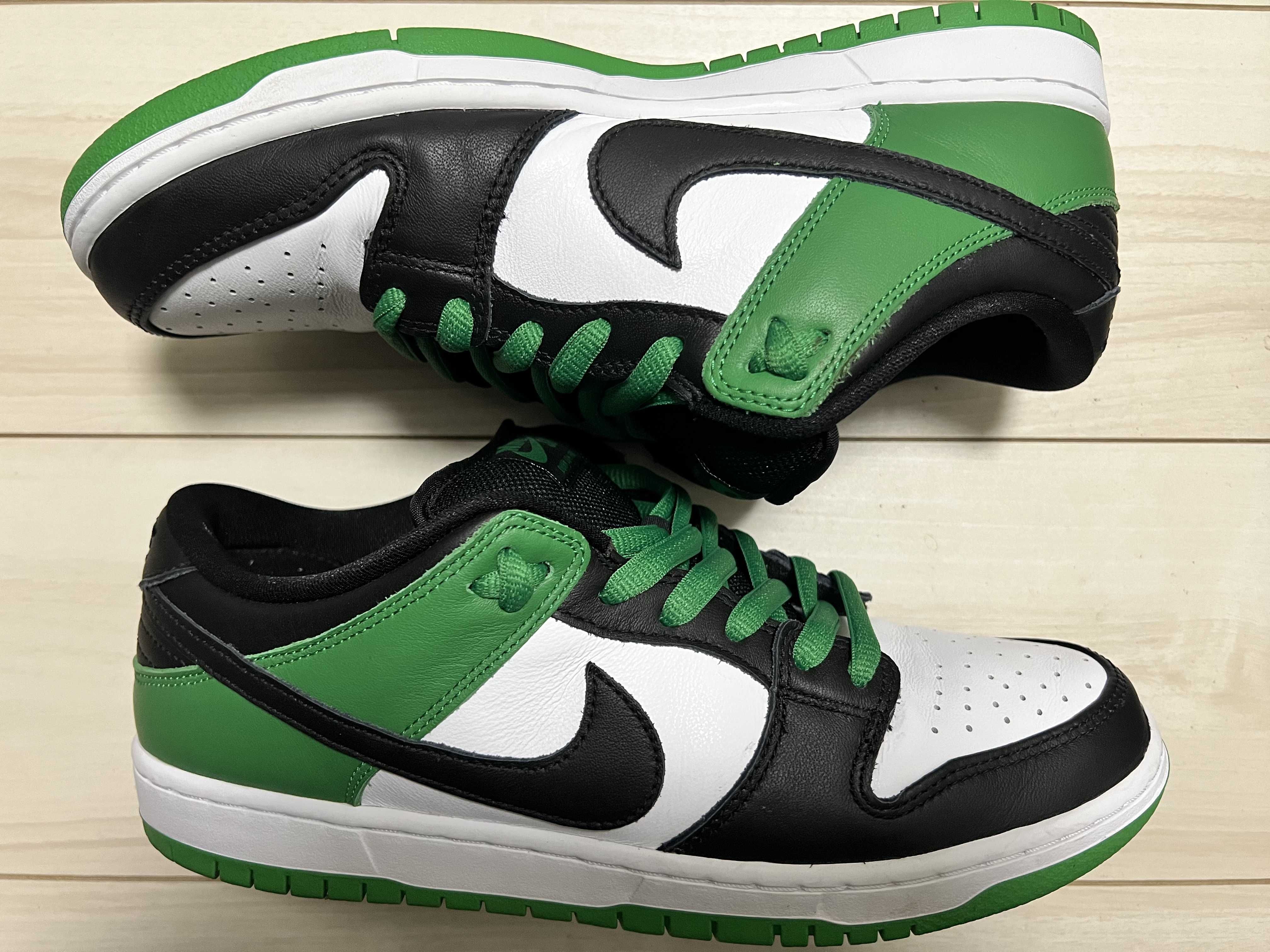 Nike SB Dunk Low Pro "Black and Classic Green"
