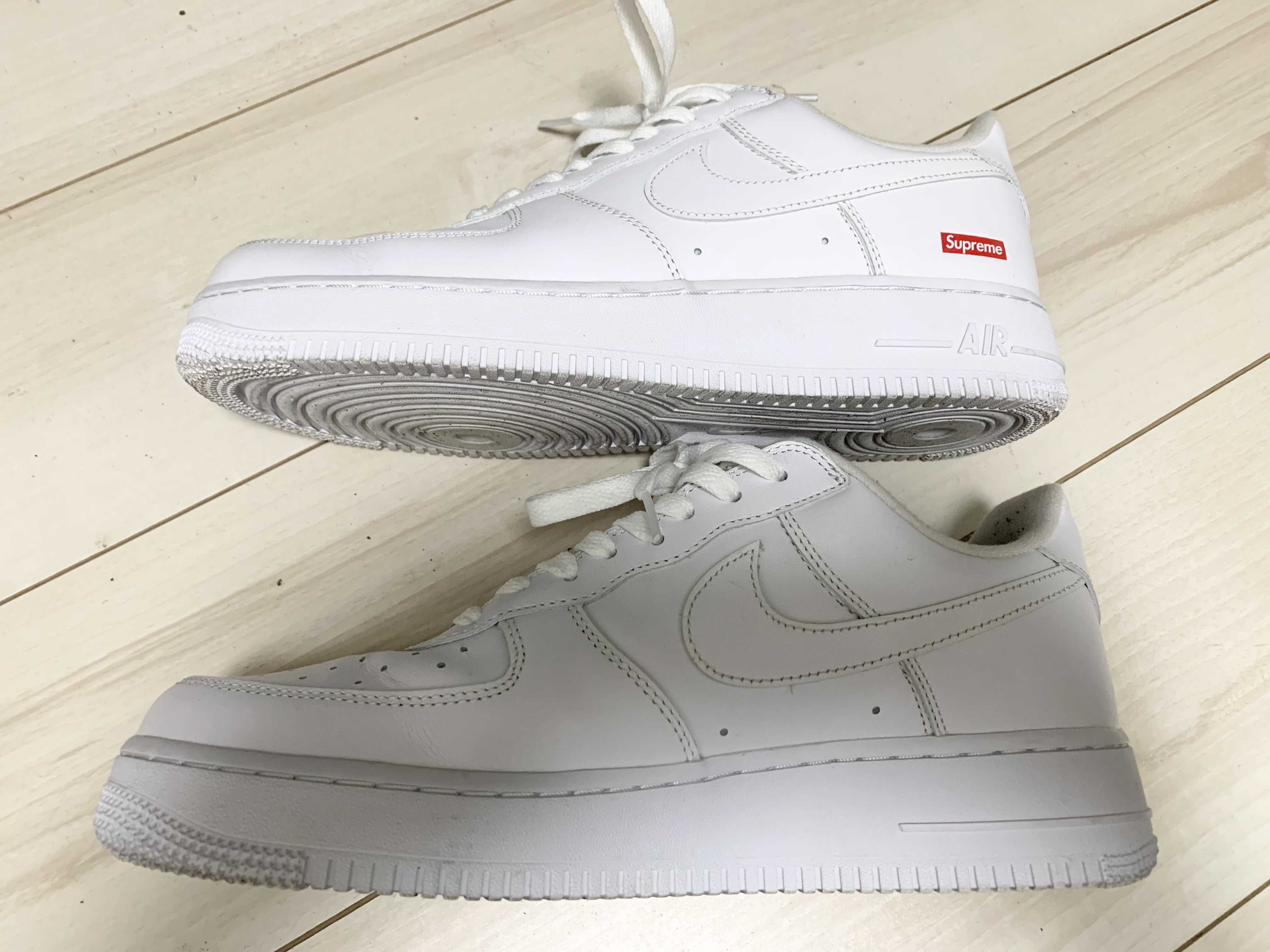Supreme × Nike Air Force 1 Low "White"