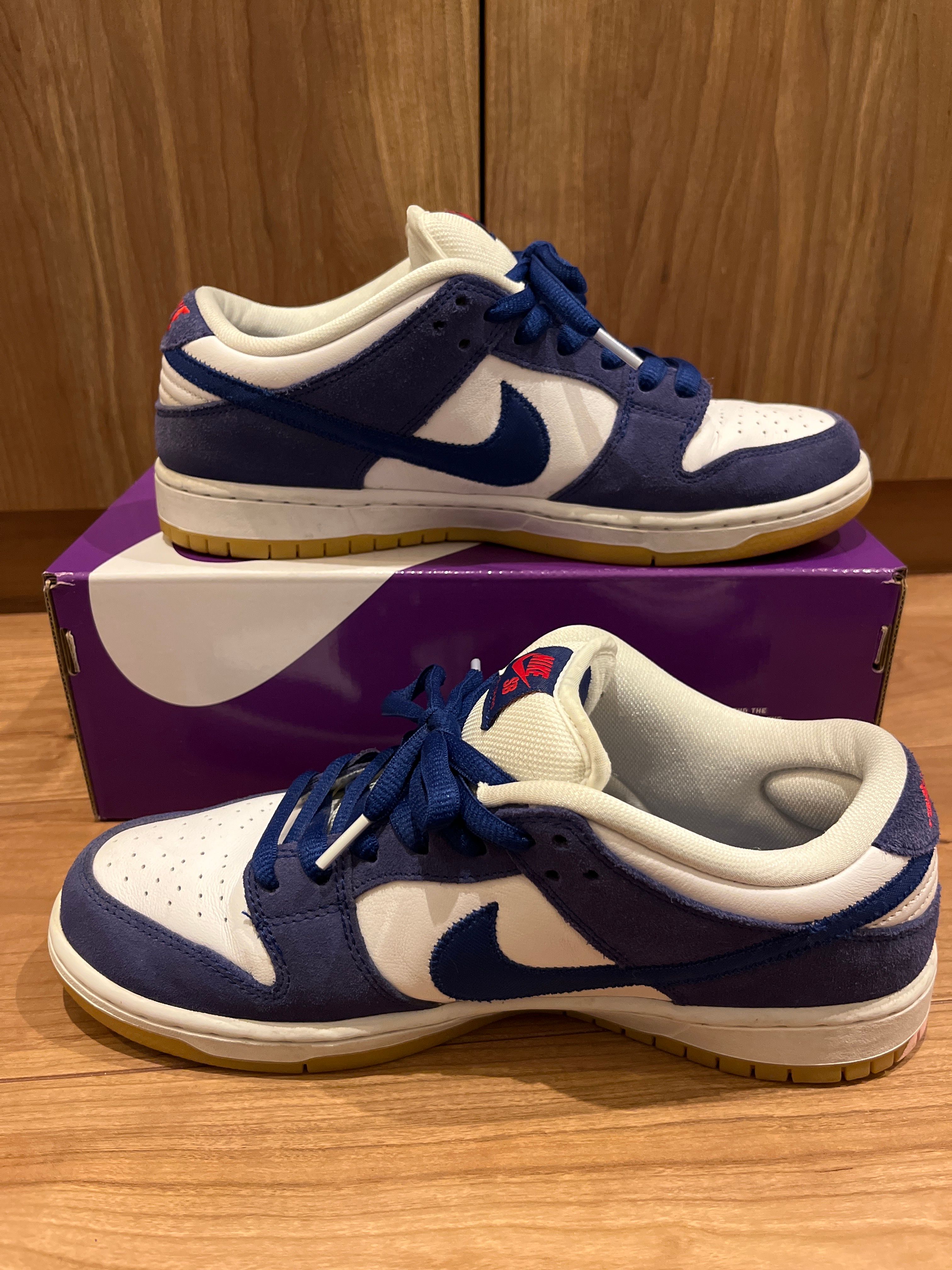 Nike SB Dunk Low "Los Angeles Dodgers/Deep Royal Blue"