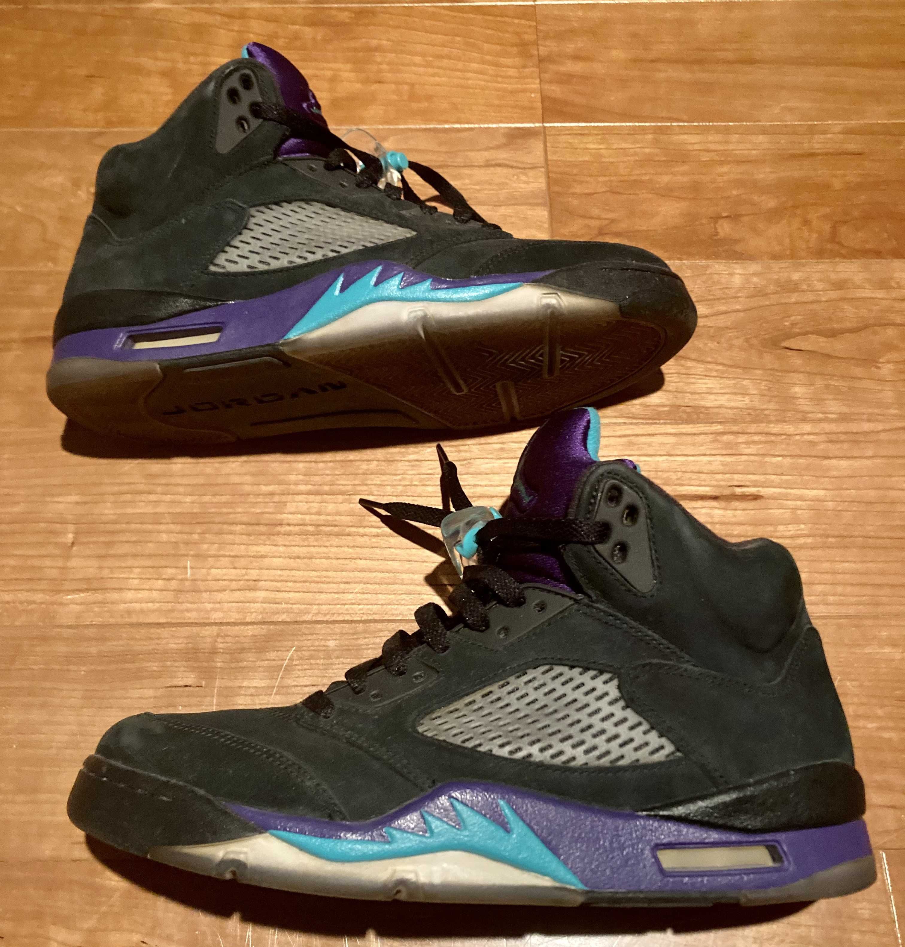 NIKE AIR JORDAN 5 RETRO BLACK GRAPE (2013)