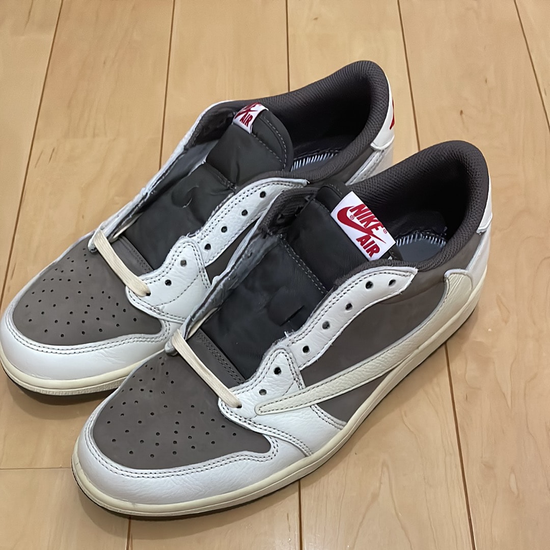 Travis Scott × Nike Air Jordan 1 Low OG SP "Reverse Mocha/Sail and Ridgerock"