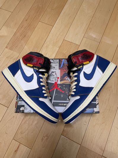 Union × Nike Air Jordan 1 Retro High OG NRG "Storm Blue/Varsity Red"