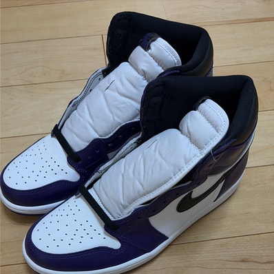 Nike Air Jordan 1 Retro High OG "Court Purple/White/Black" (2020)