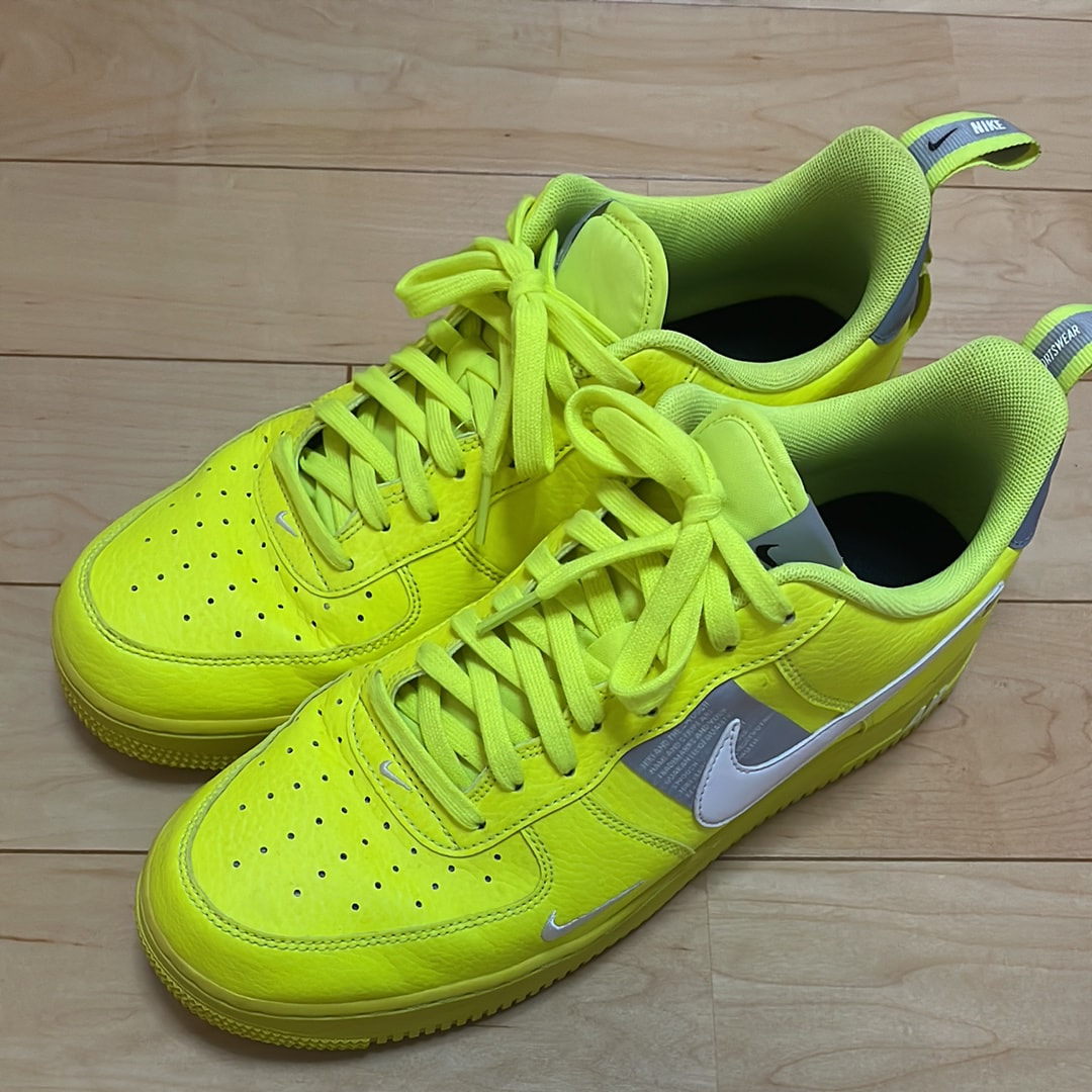Nike Air Force 1 Low Utility "Volt/White/Black/Wolf Grey"
