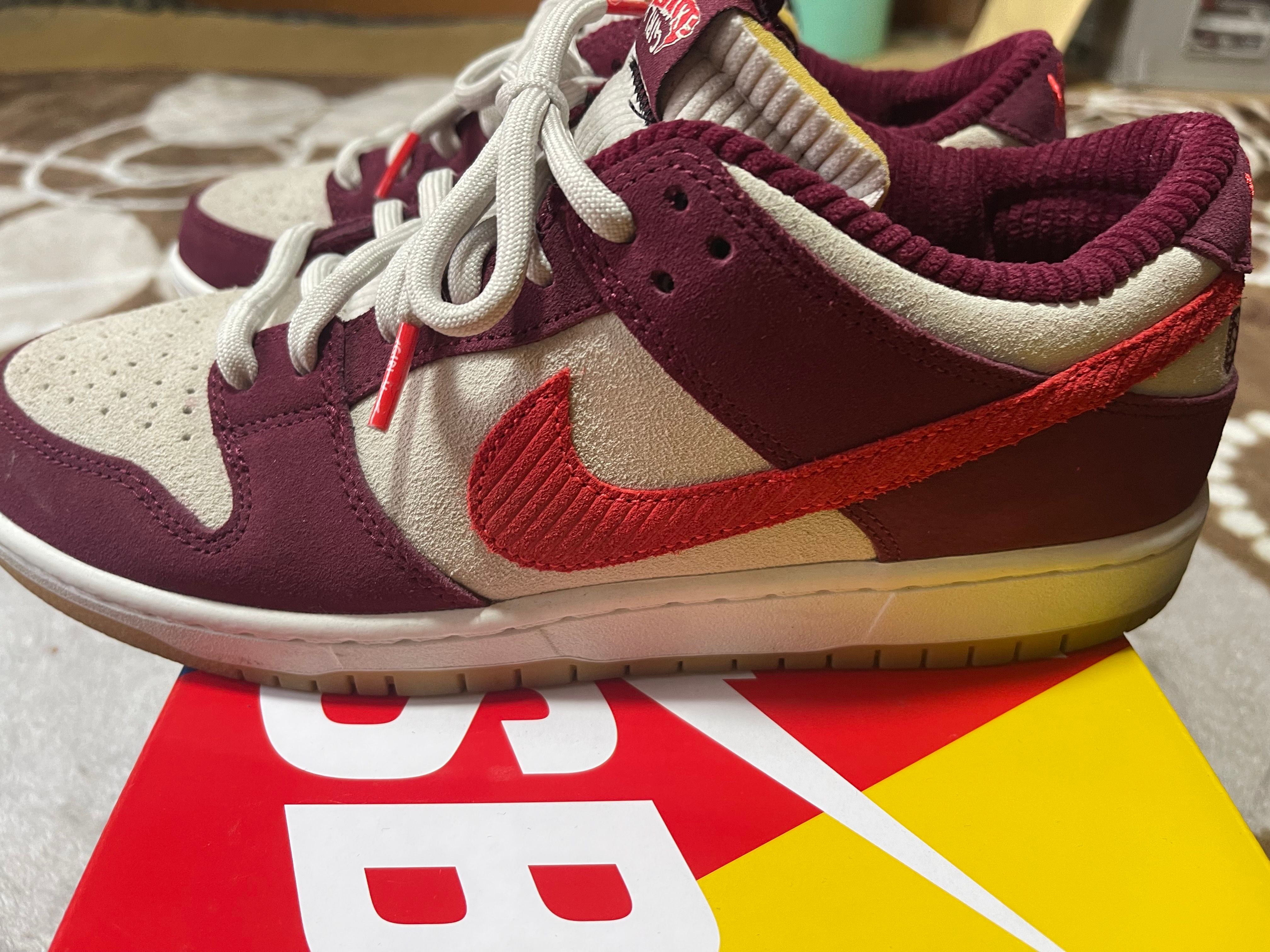 Skate Like a Girl × Nike SB Dunk Low Pro "Dark Beetroot"