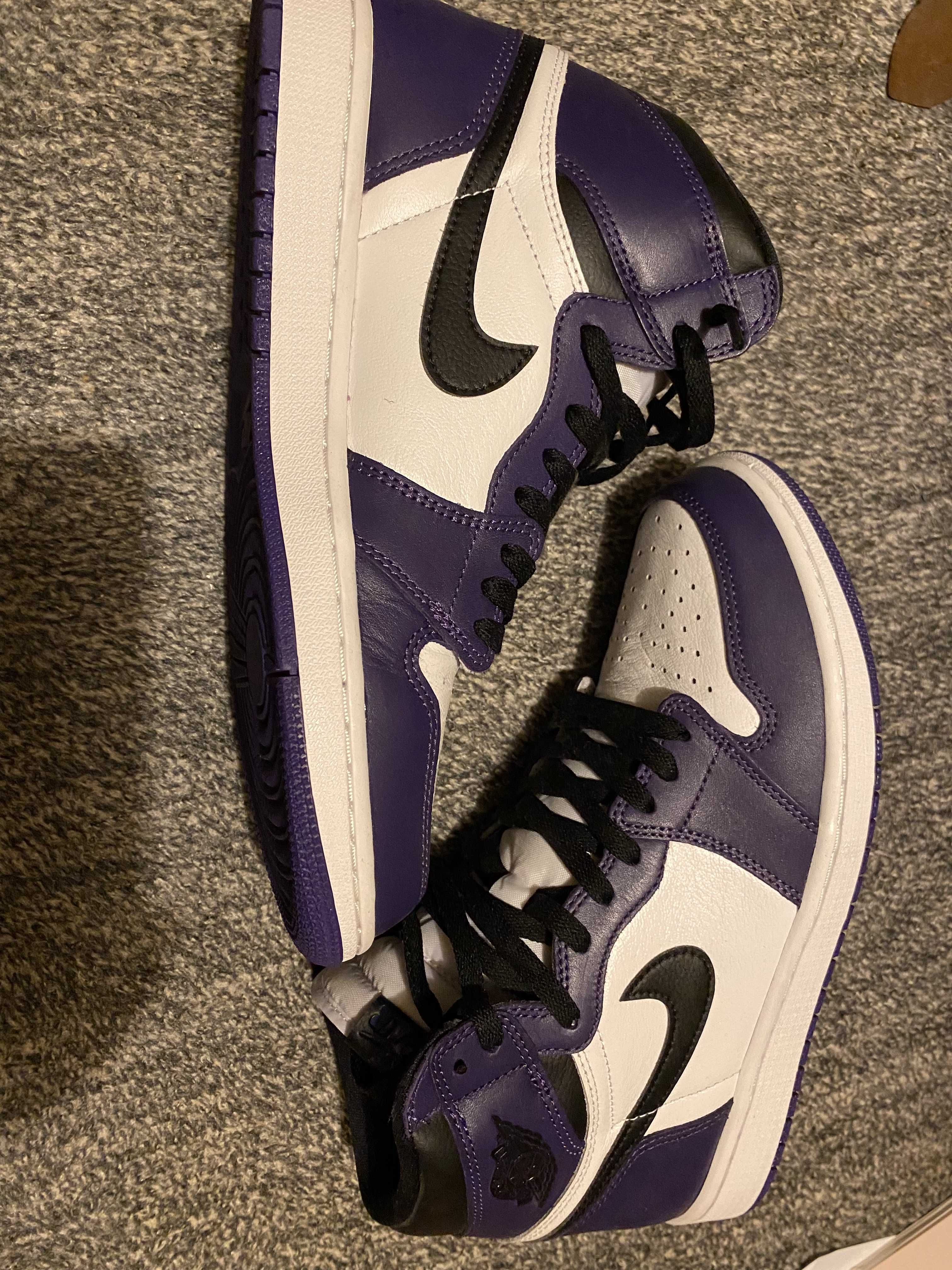 Nike Air Jordan 1 Retro High OG "Court Purple White/Black" (2020)