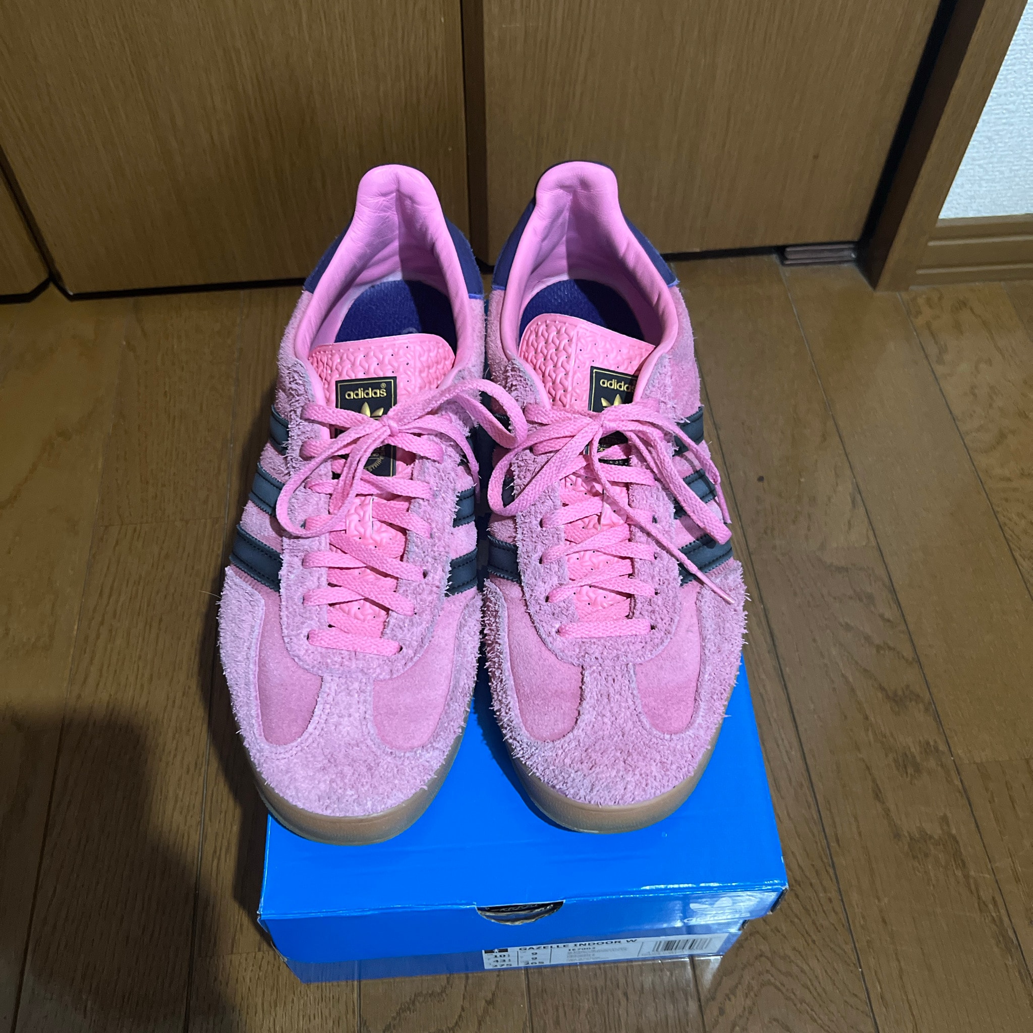 adidas Women's Gazelle Indoor "Bliss Pink/Core Black/Collegiate Purple"