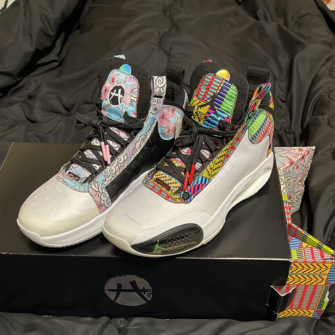 Nike Air Jordan 34 PE "Rui Hachimura/Japan"