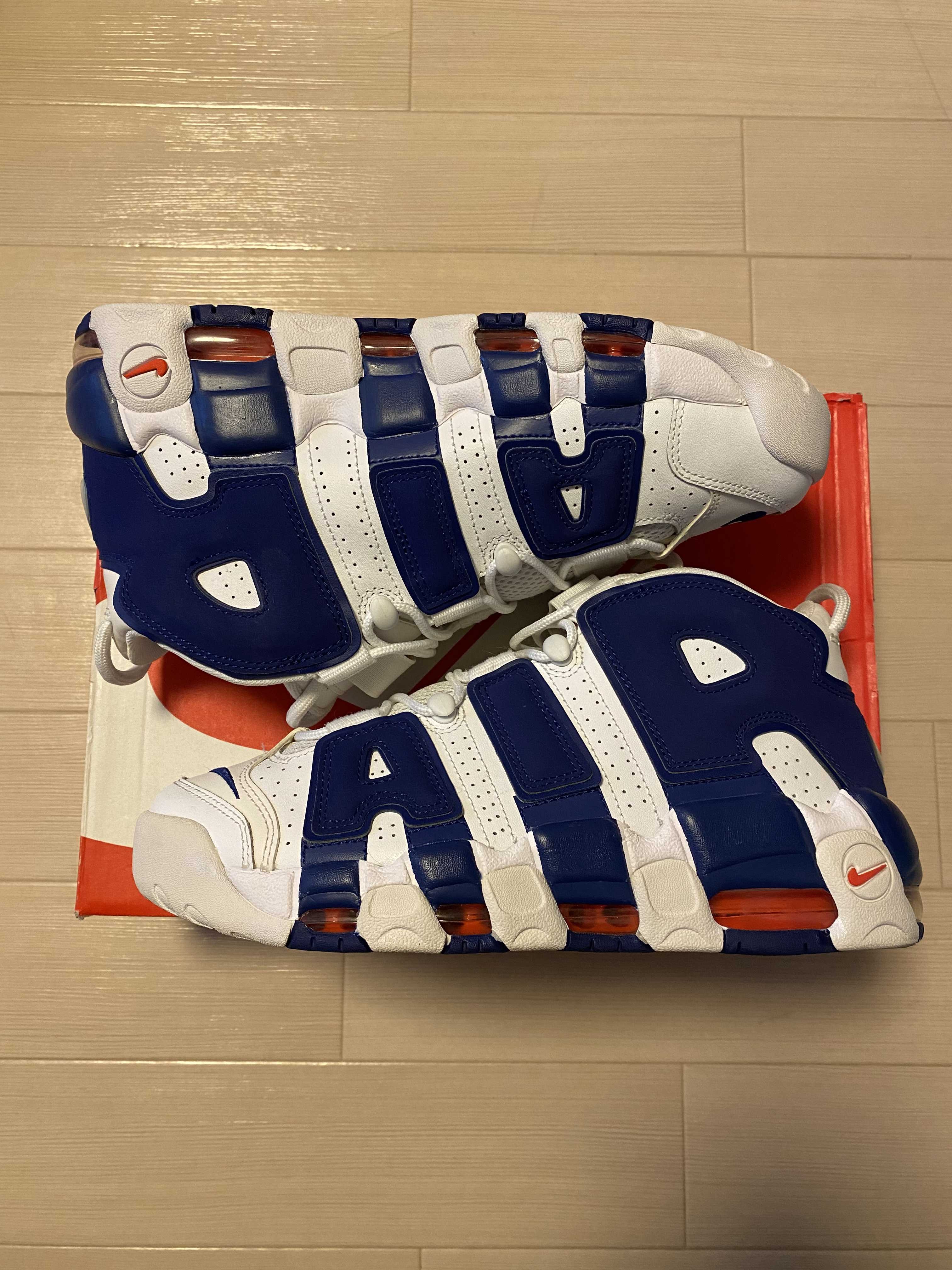 NIKE AIR MORE UPTEMPO 96 "WHITE/DEEP ROYAL BLUE"