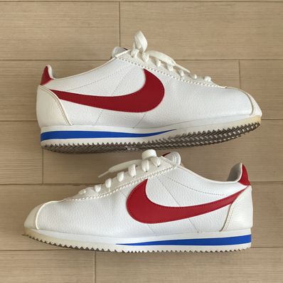 Nike Classic Cortez Leather "White/Varsity Red"