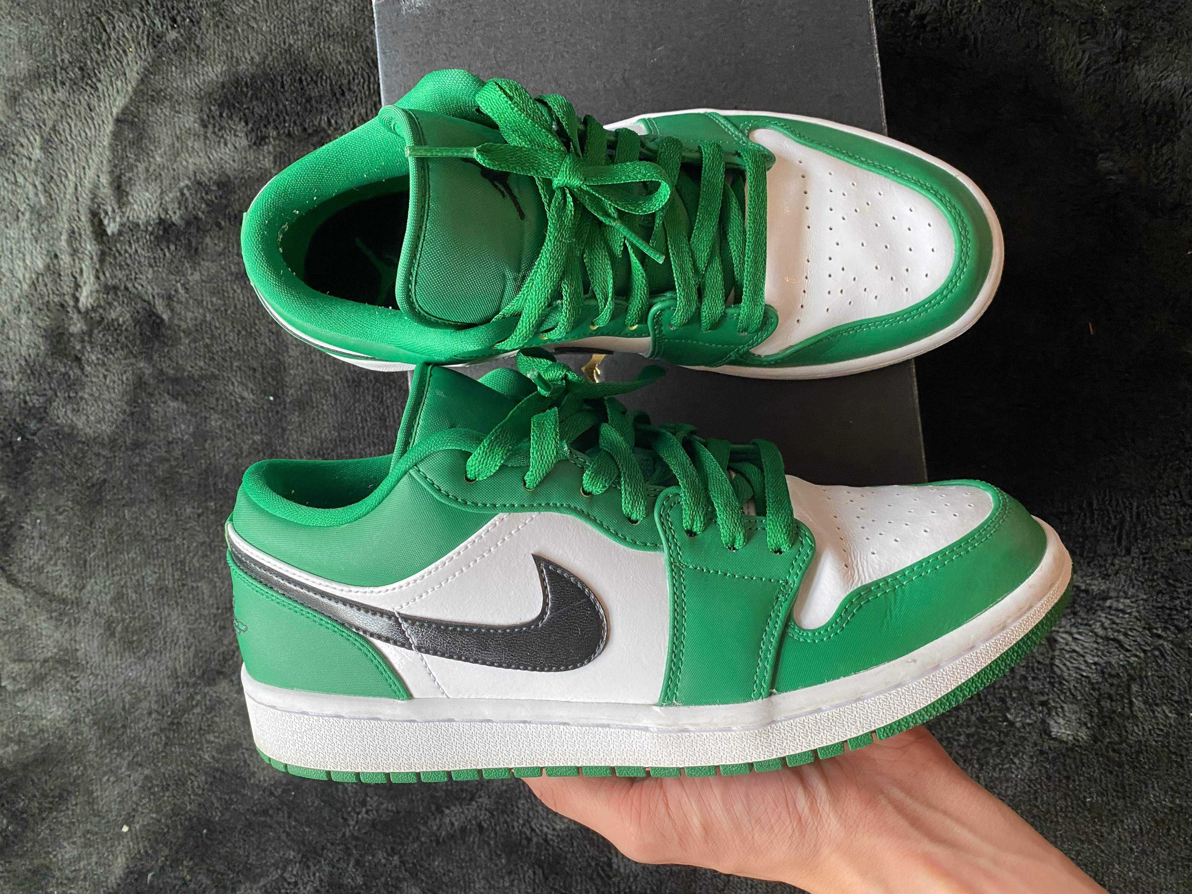 Nike Air Jordan 1 Low "Pine Green/White"