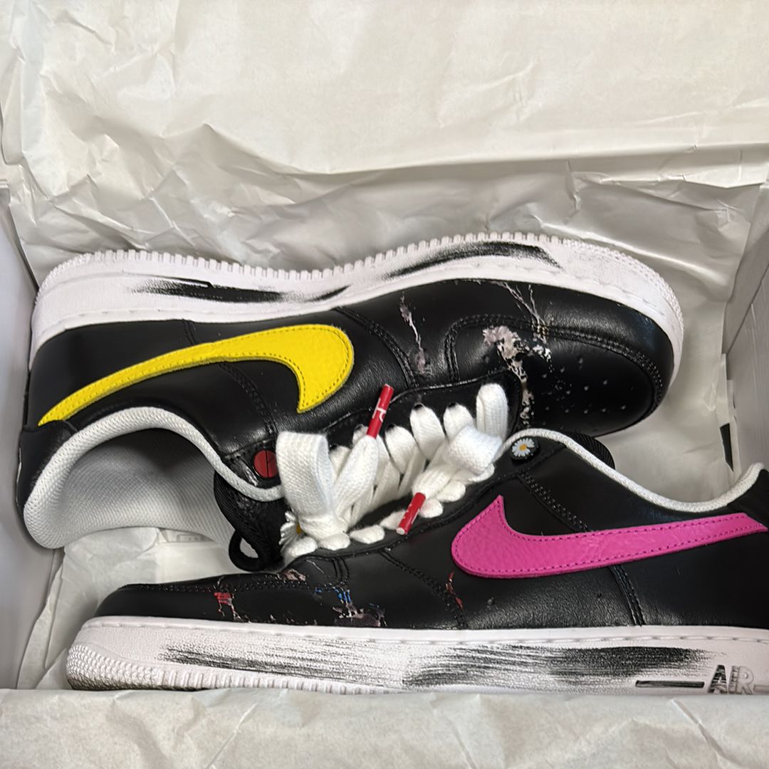 PEACEMINUSONE × Nike Air Force 1 Low '07 Para-Noise 3.0 "Black and Multi-Color" / G-DRAGON