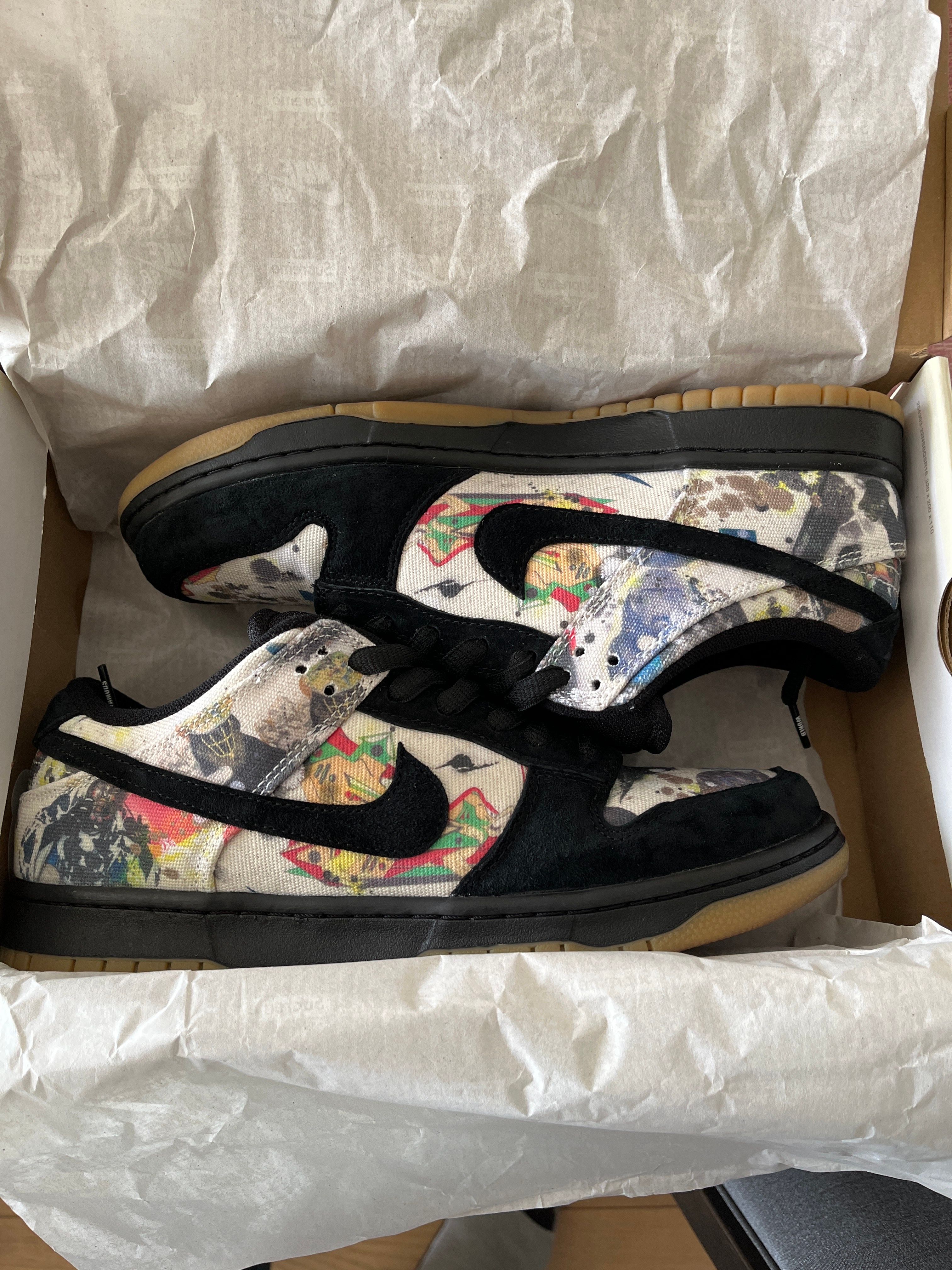 Supreme × Nike SB Dunk Low "Rammellzee"
