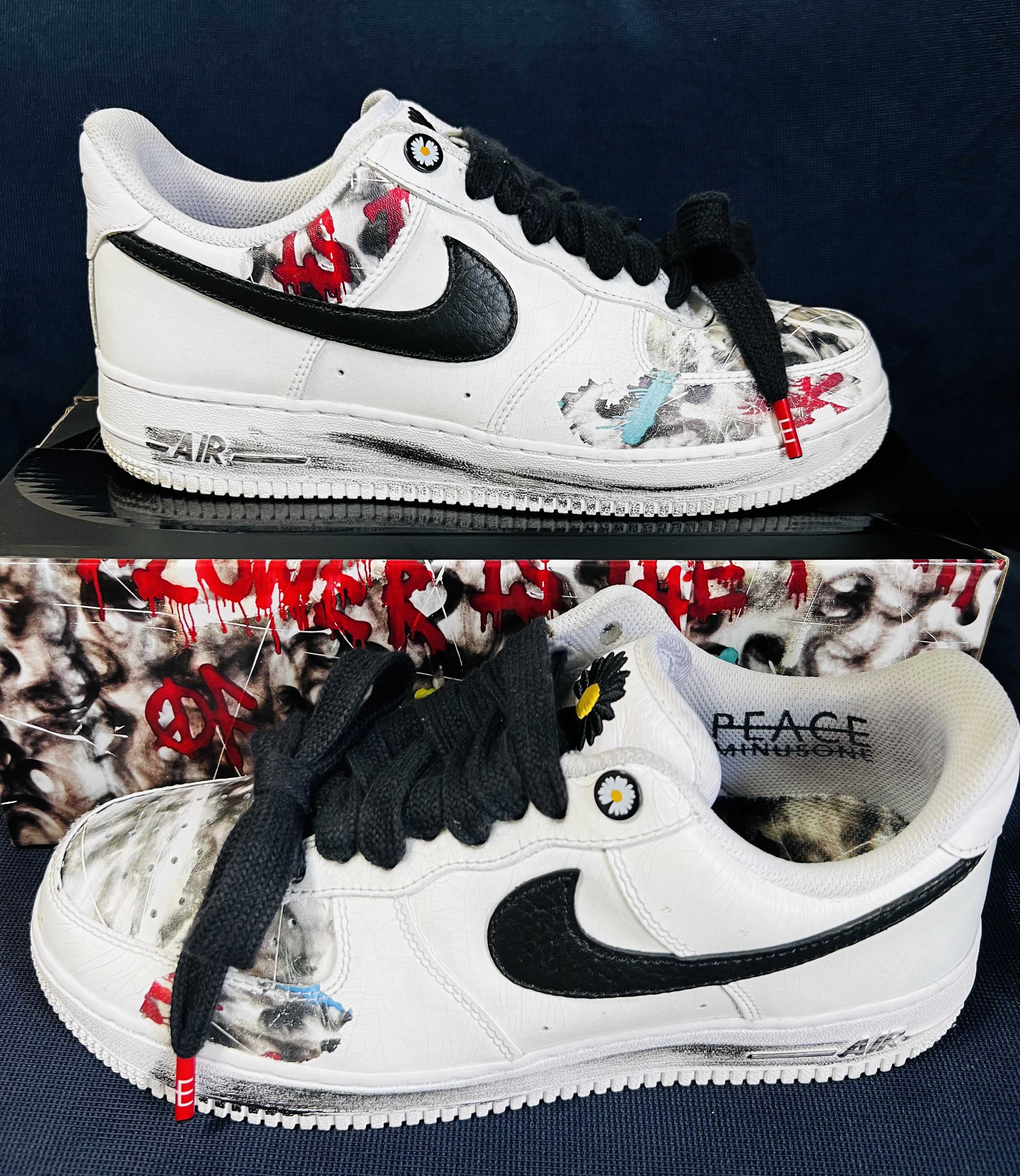 PEACEMINUSONE × Nike Air Force 1 Low "Para-noise/White/Black" / G-DRAGON