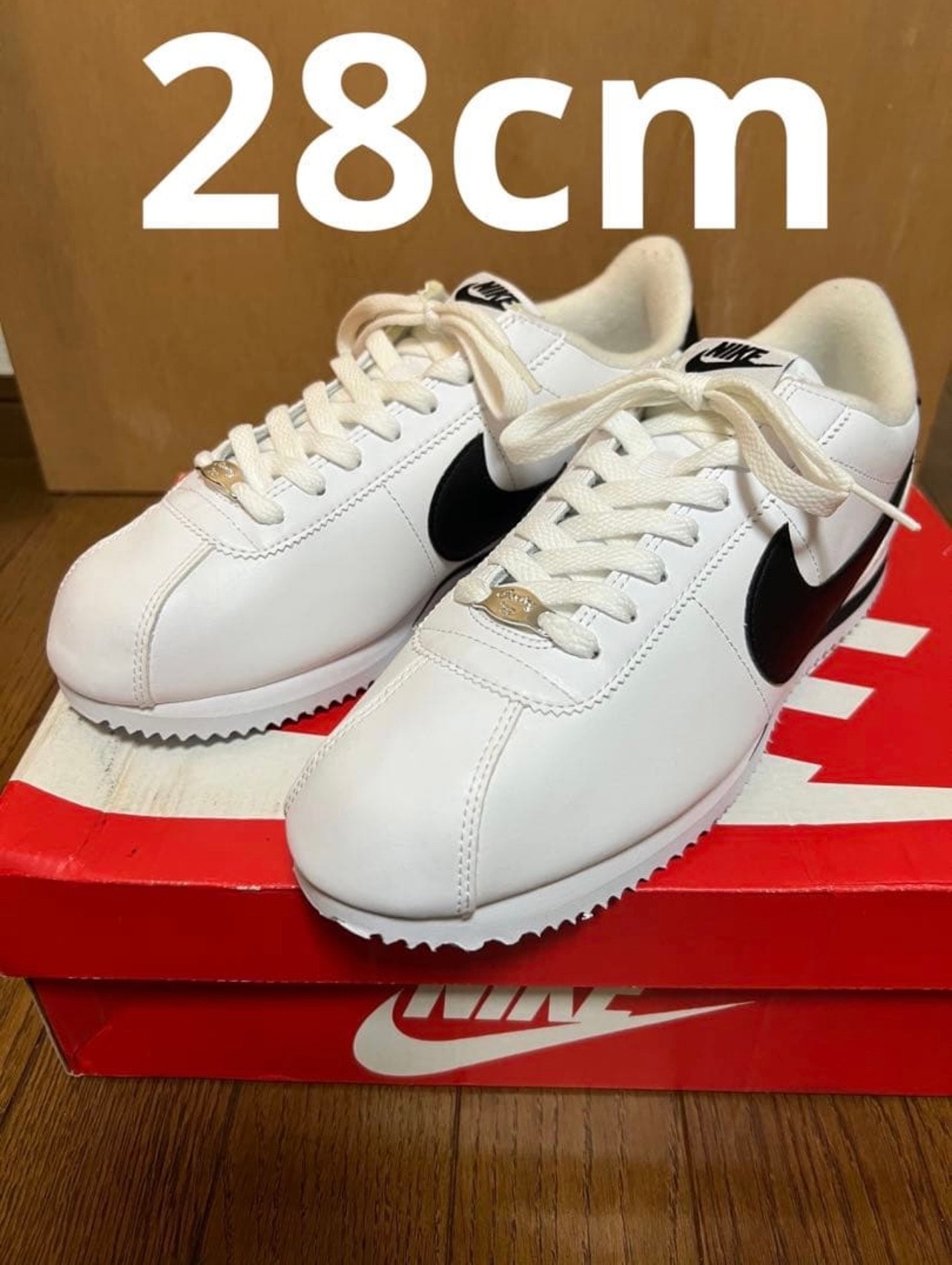 ナイキ コルテッツ ベーシック レザー "ホワイト/ブラック"