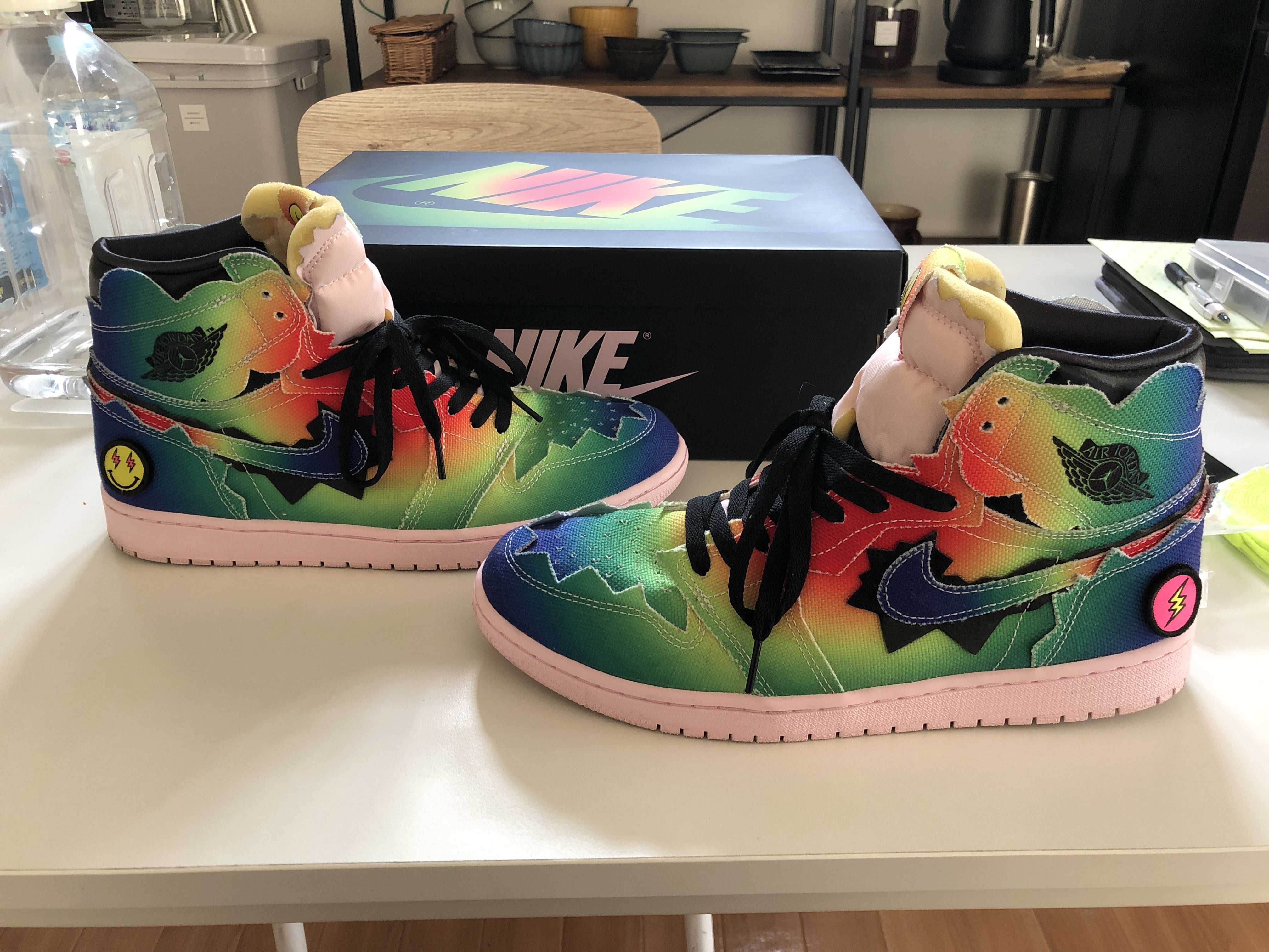 J Balvin × Nike Air Jordan 1 High OG "Rainbow"