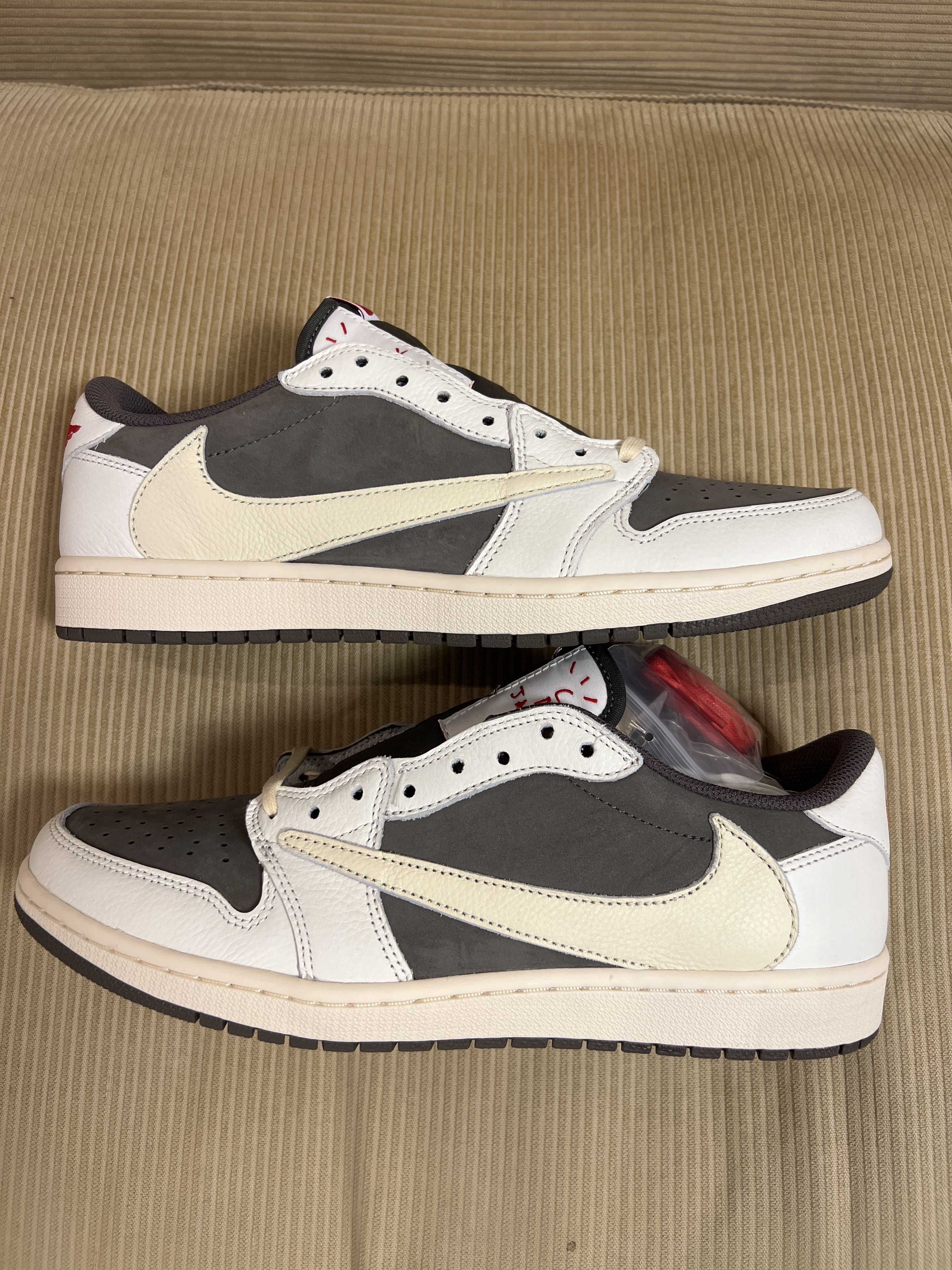 Travis Scott × Nike Air Jordan 1 Low OG SP "Reverse Mocha/Sail and Ridgerock"