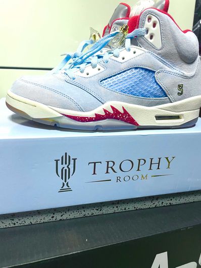Trophy Room × Nike Air Jordan 5 JSP PACK "Ice Blue"