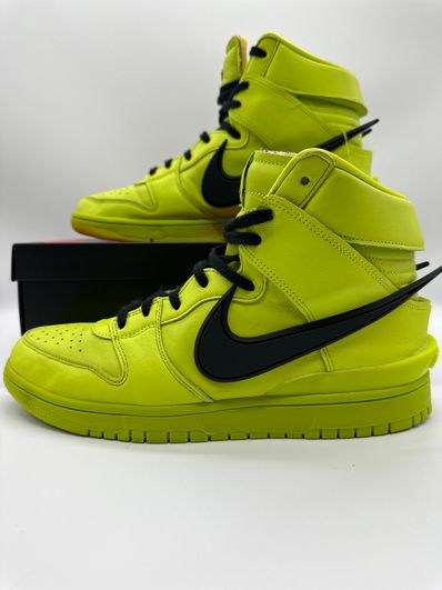 AMBUSH × NIKE DUNK HIGH "FLASH LIME"